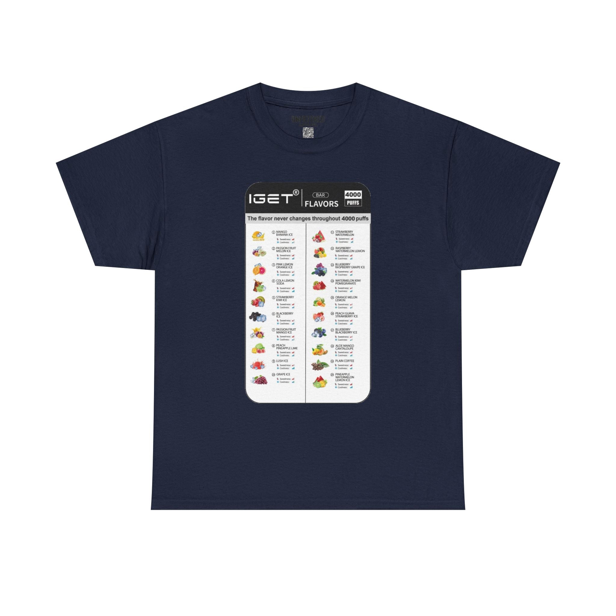 Vape Menu - T-Shirt