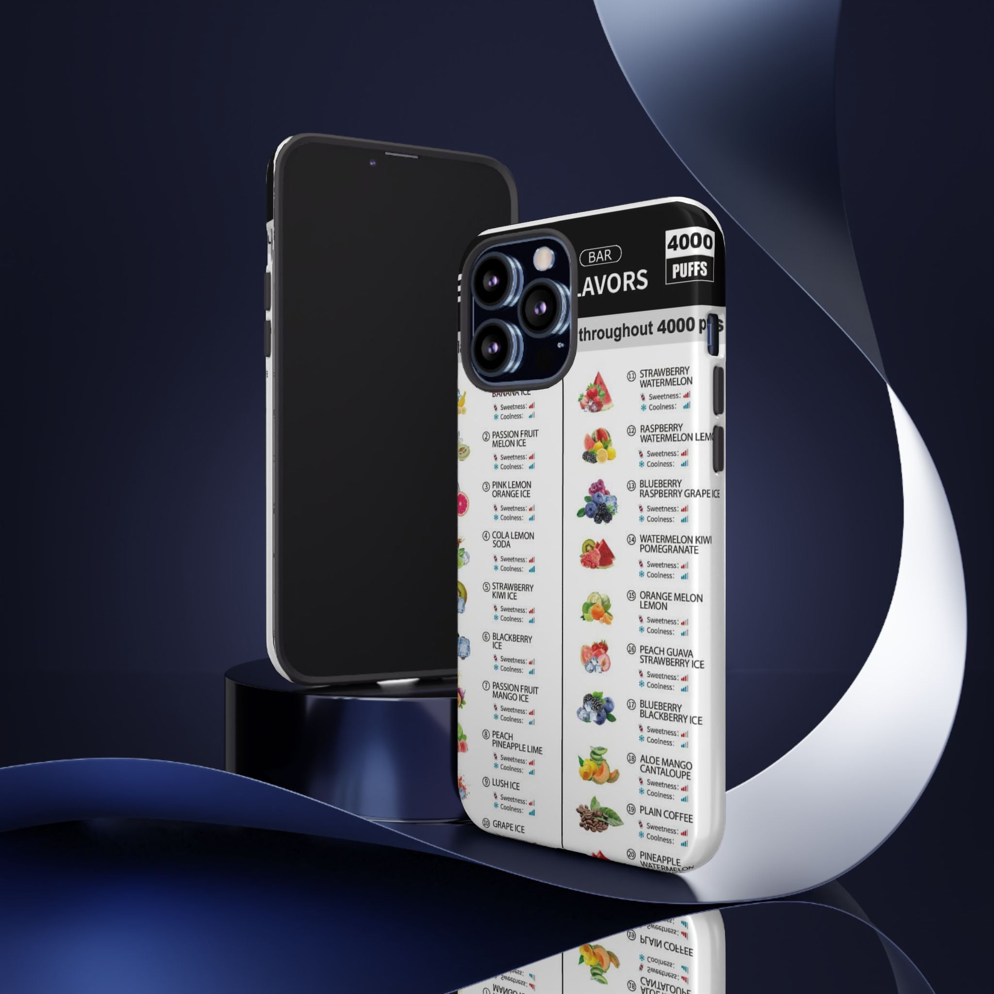 Vape Menu - Tough Case