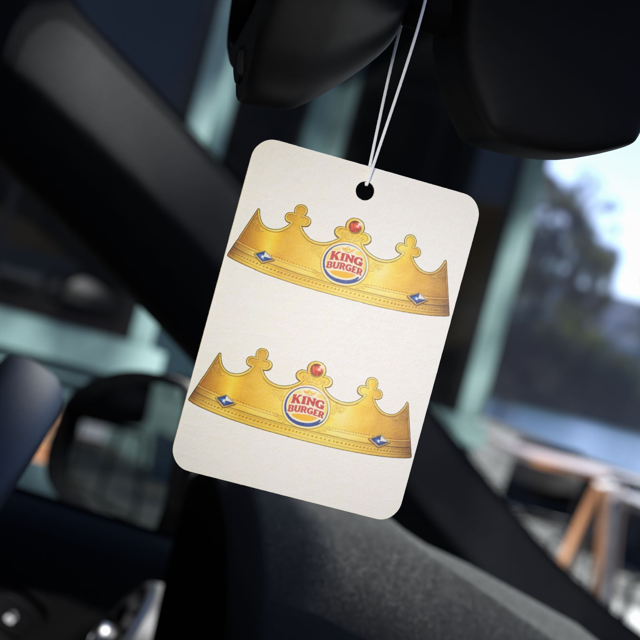 'King Burger' -  Car Air Freshener
