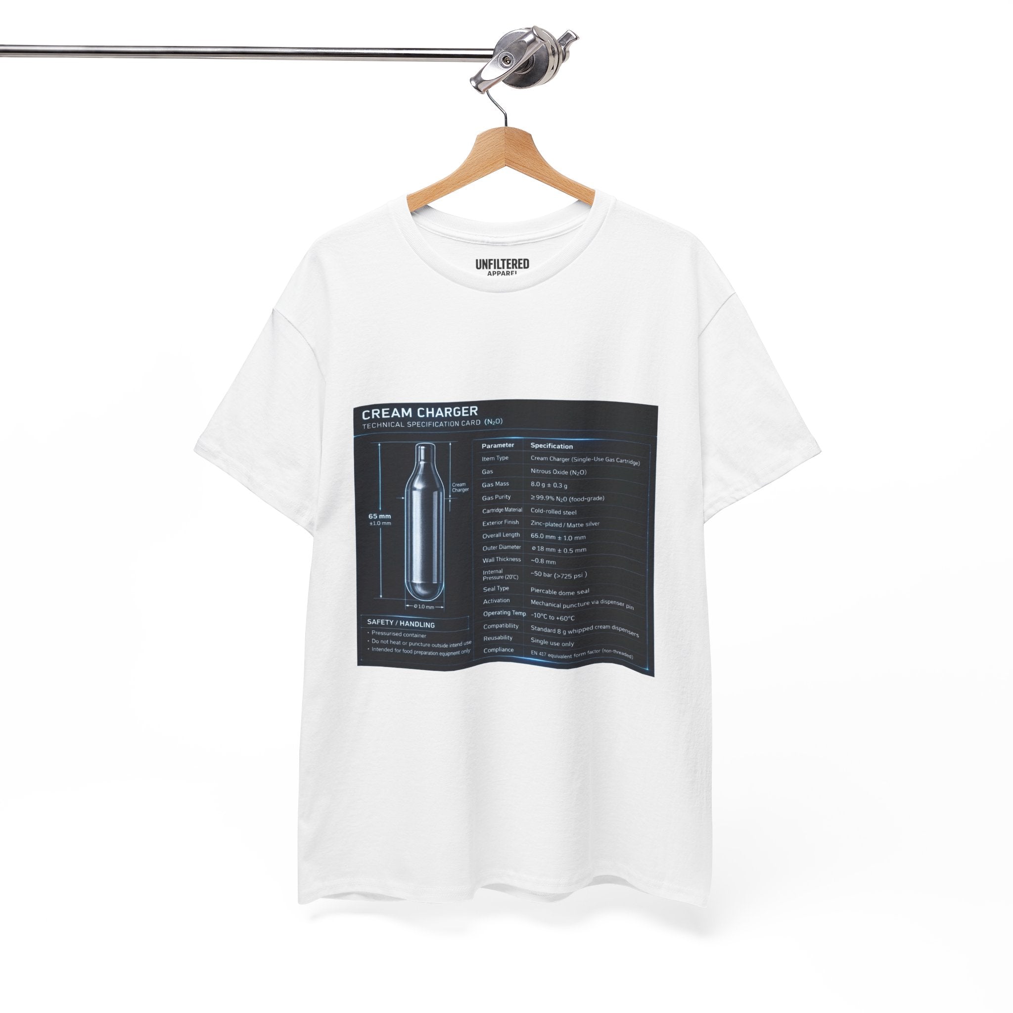 Creme Charger Blueprint - T-Shirt