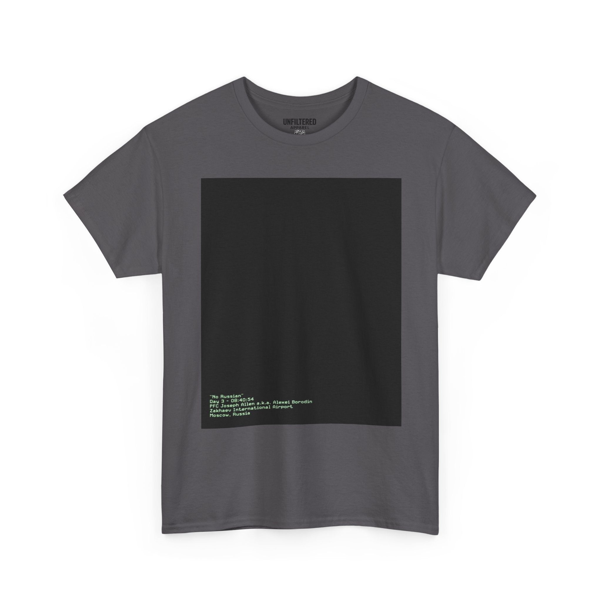 "No Russian" - T-Shirt