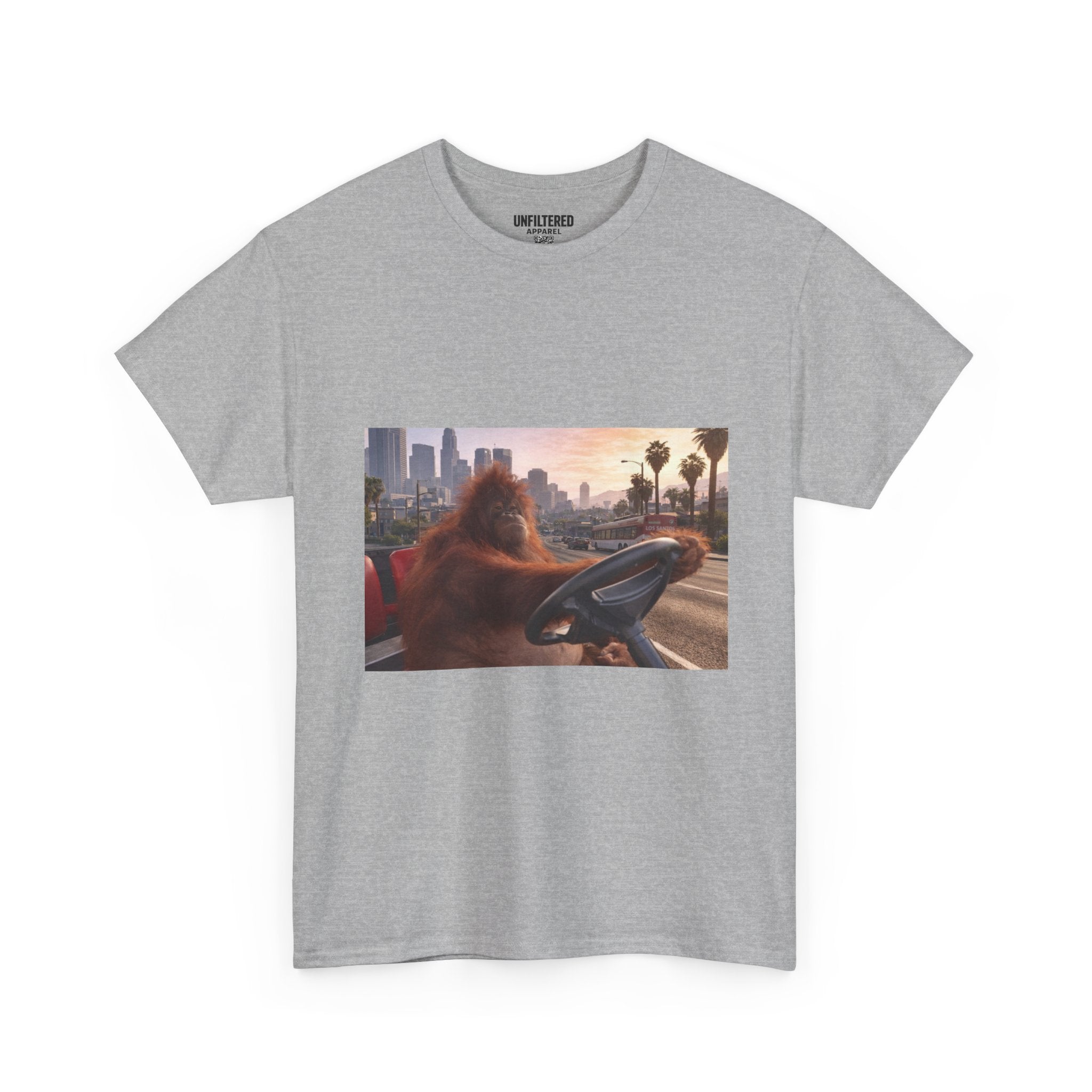 Orangutan Driving Los Santos - T-Shirt