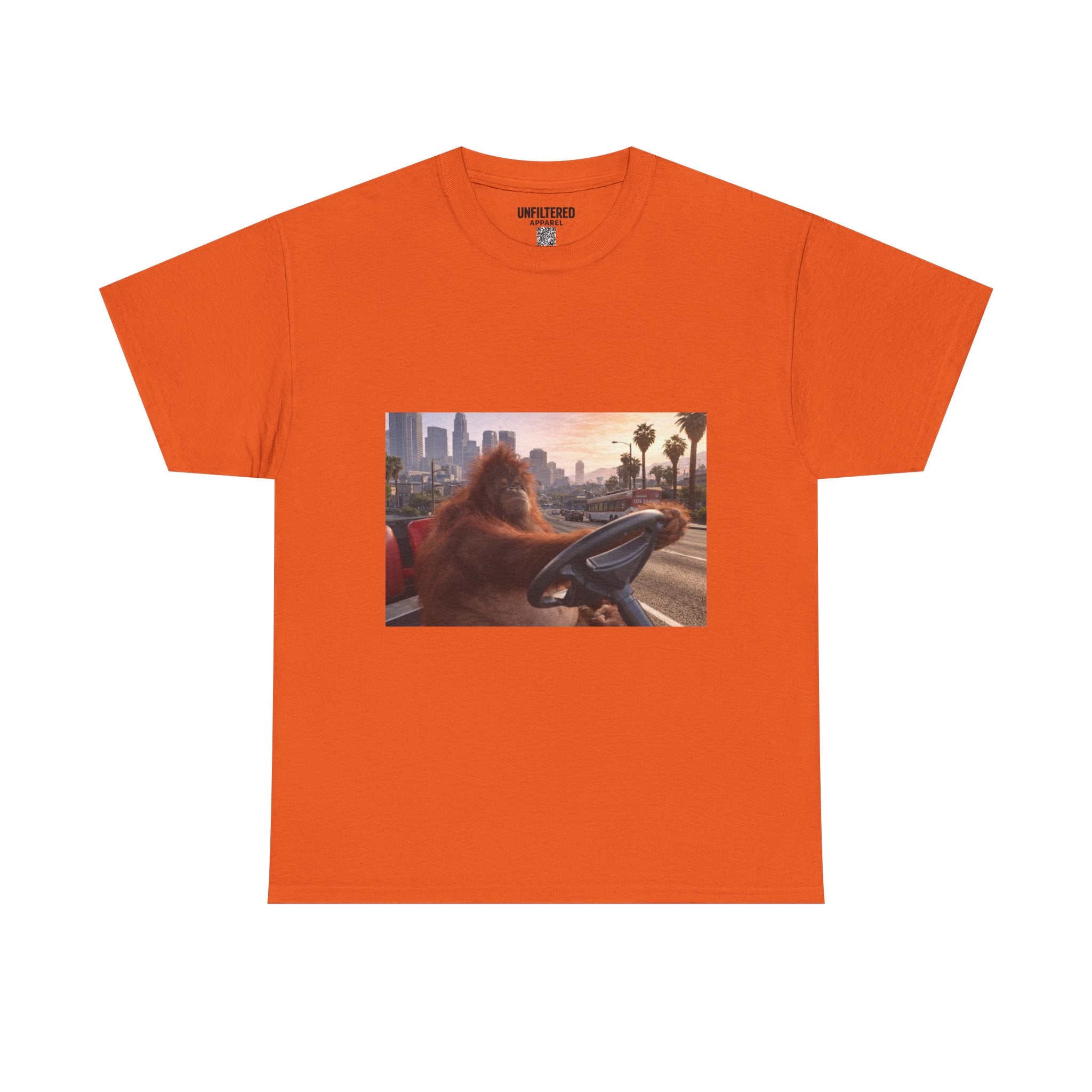 Orangutan Driving Los Santos - T-Shirt
