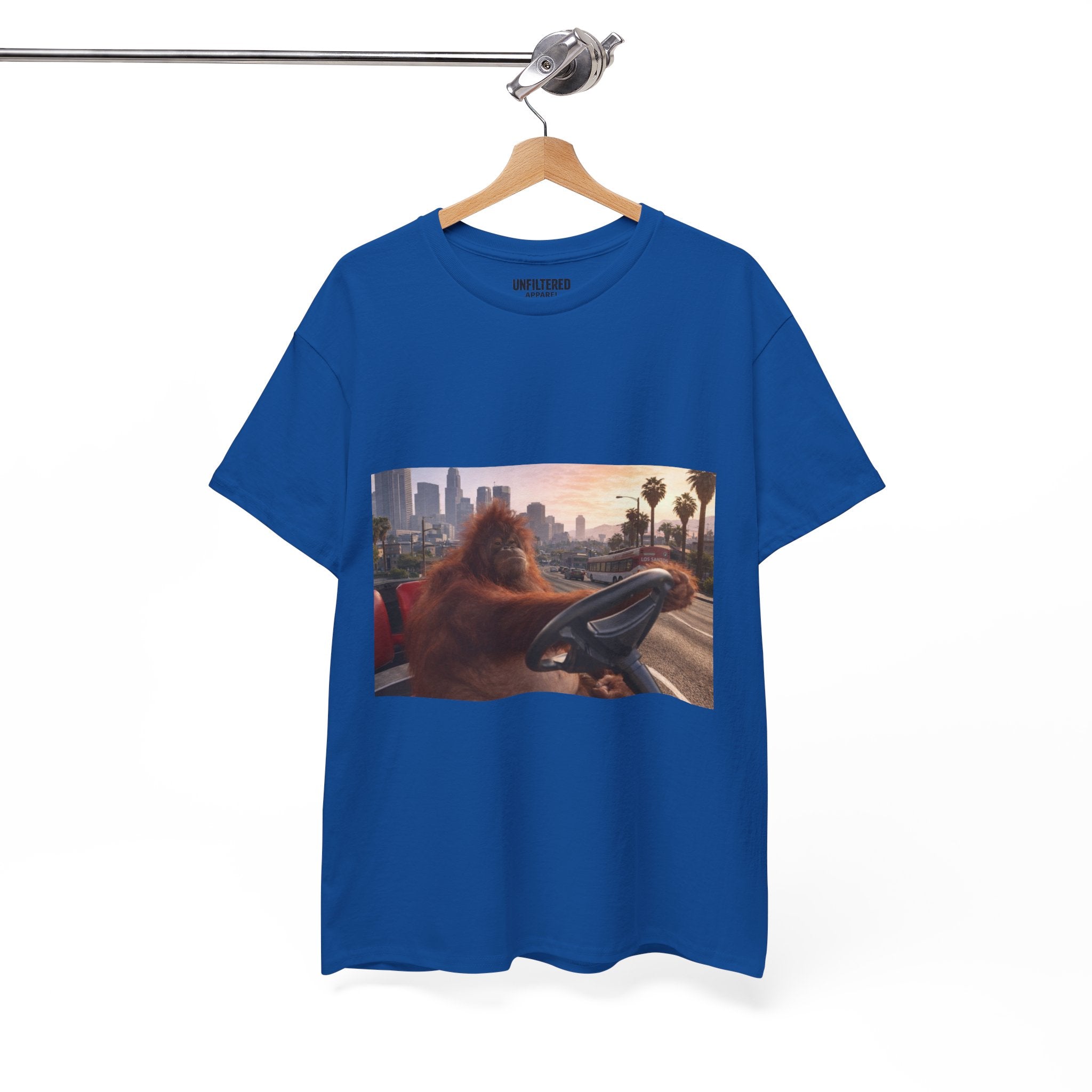 Orangutan Driving Los Santos - T-Shirt