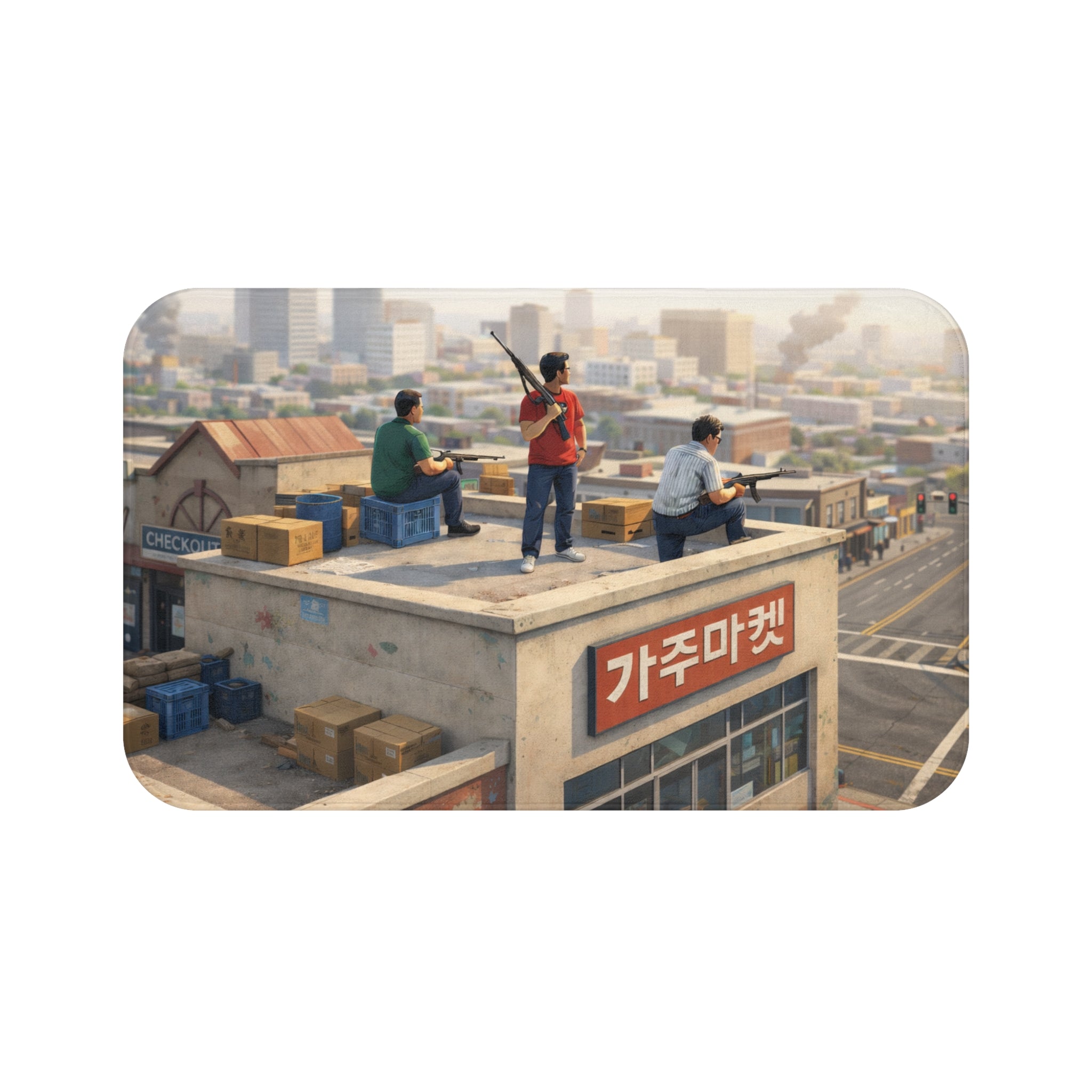 Korean Rooftop - Bathmat