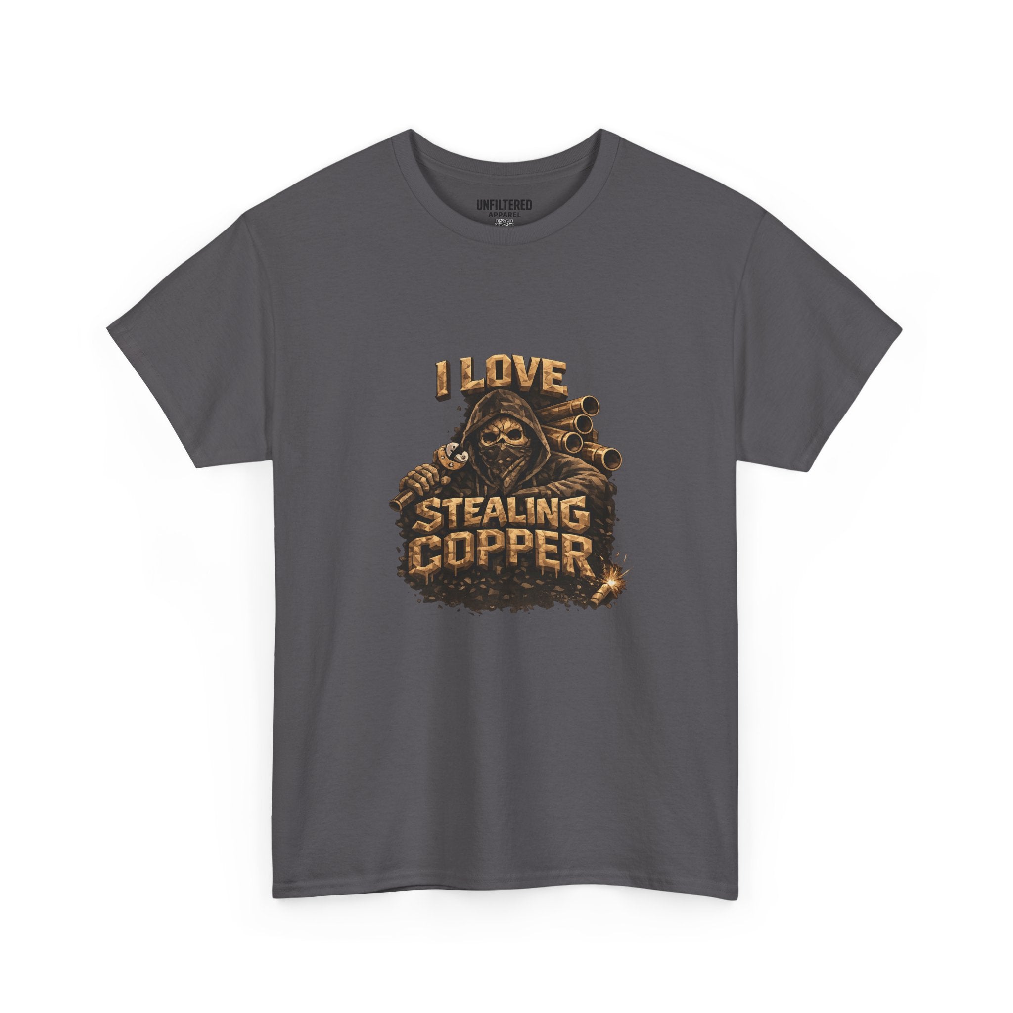"I Love Stealing Copper" - T-Shirt