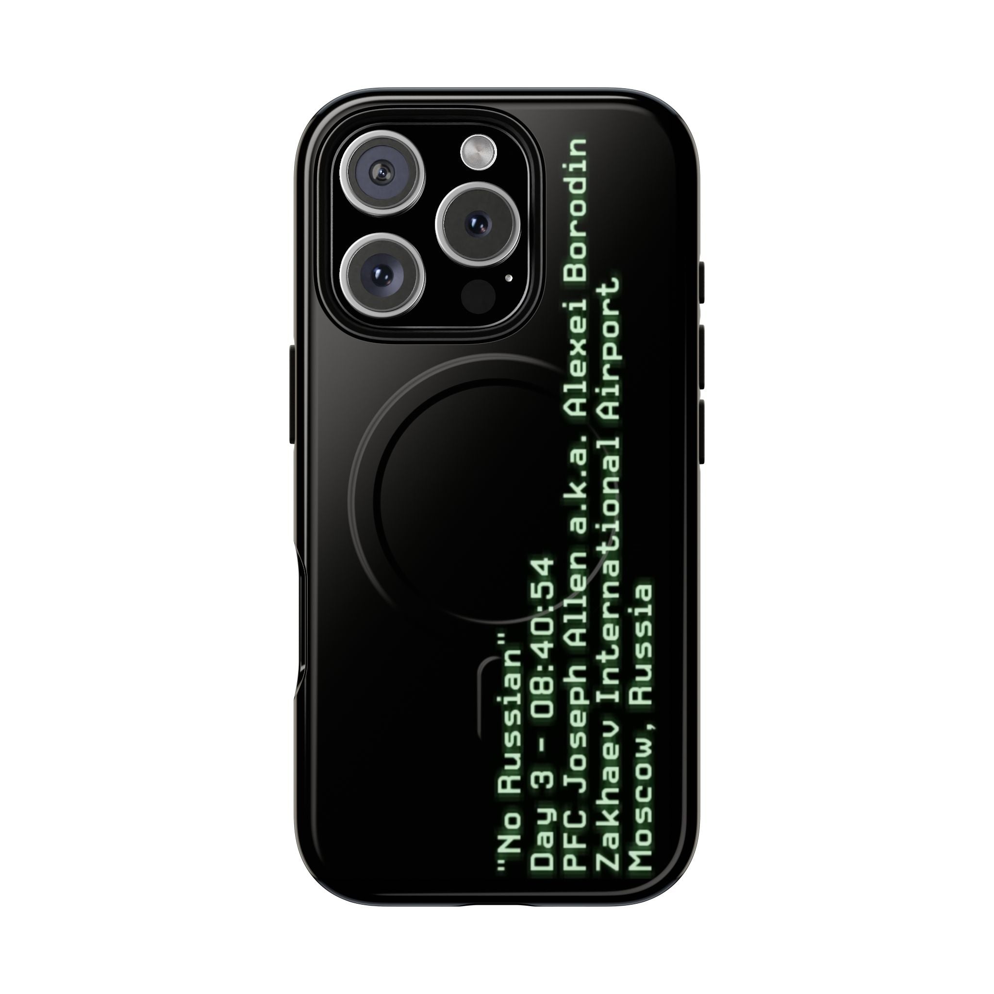 'No Russian' - Tough Magnetic Case