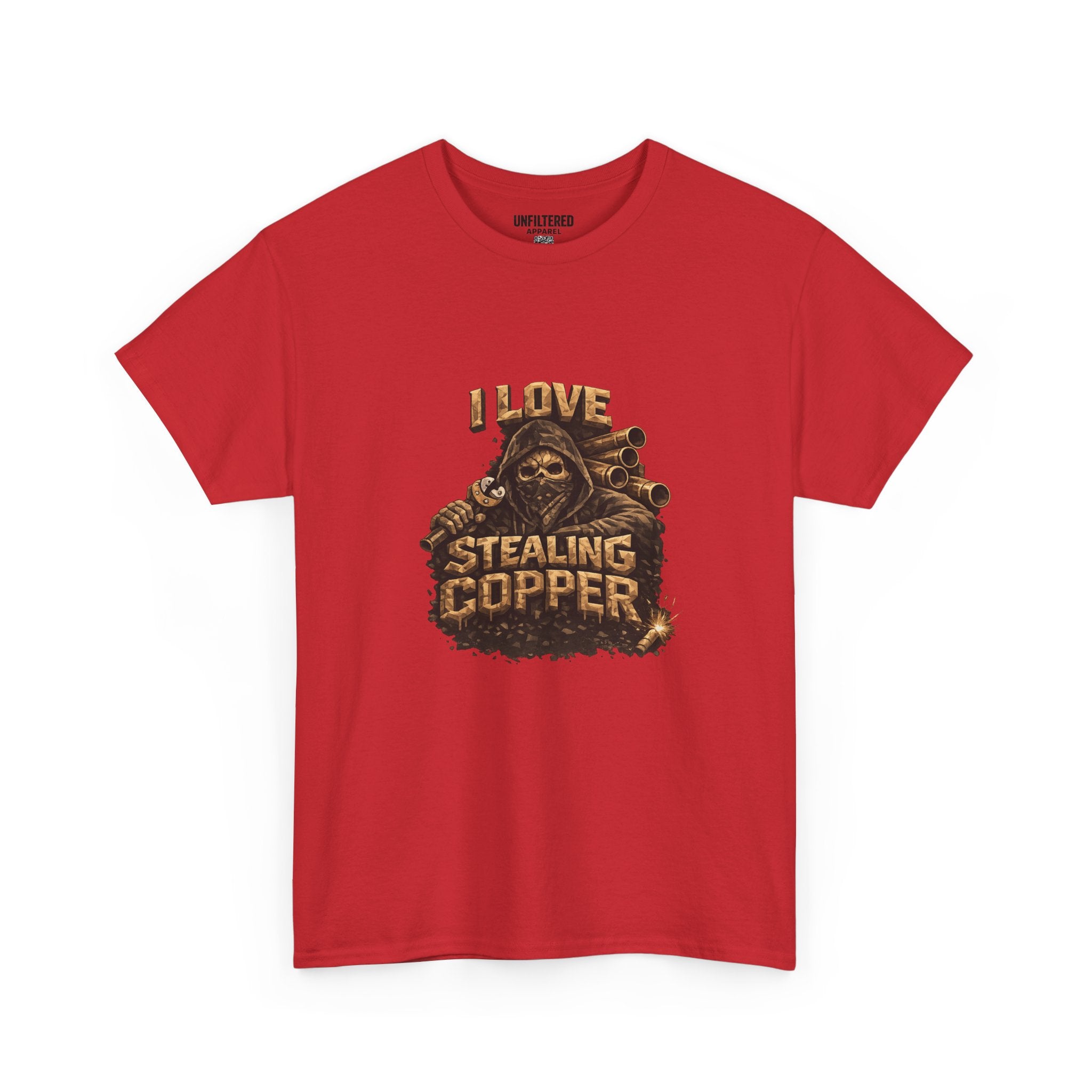 "I Love Stealing Copper" - T-Shirt