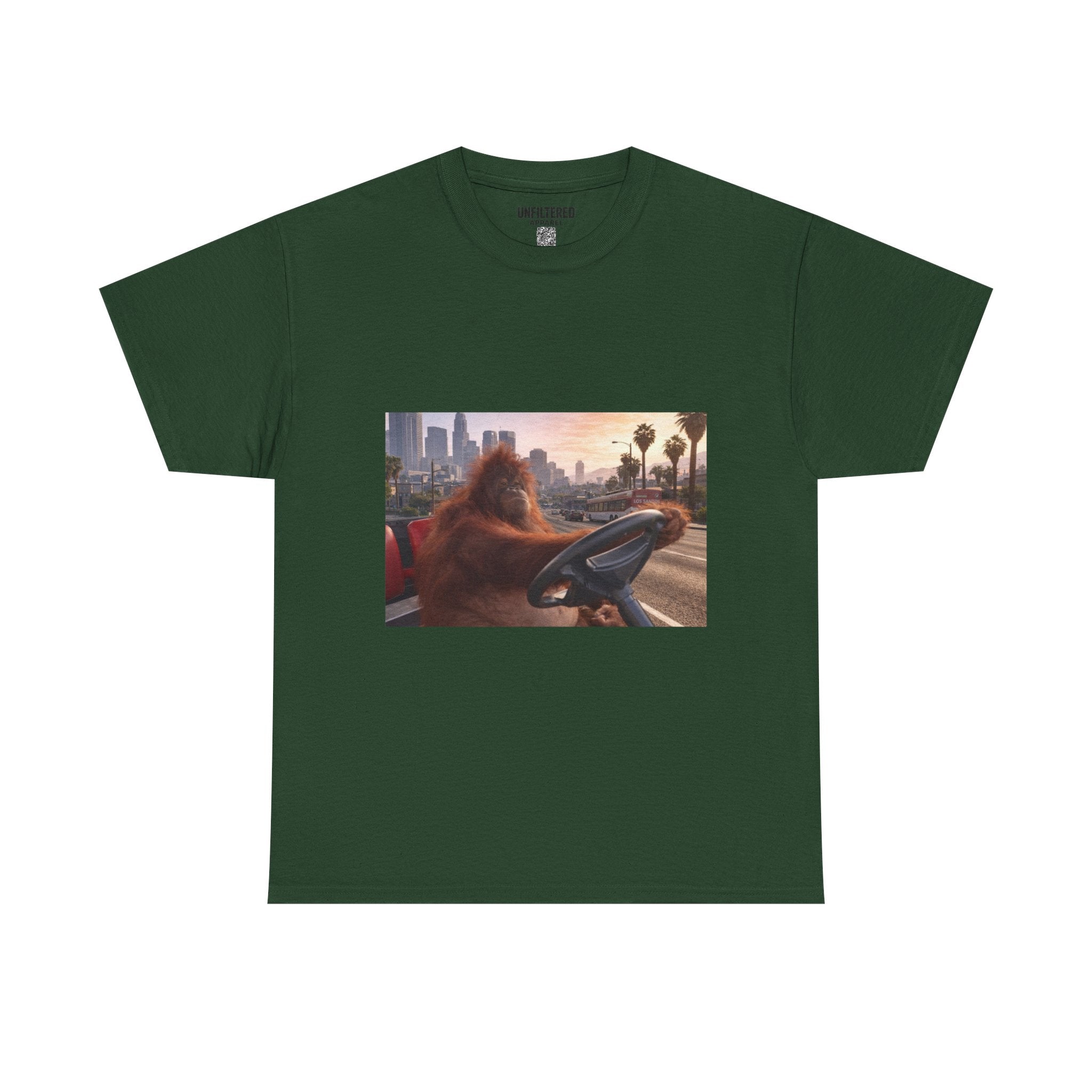 Orangutan Driving Los Santos - T-Shirt
