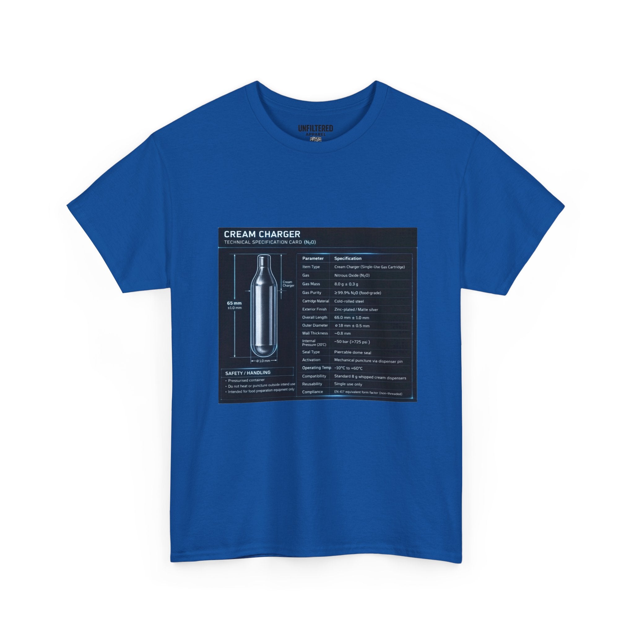 Creme Charger Blueprint - T-Shirt