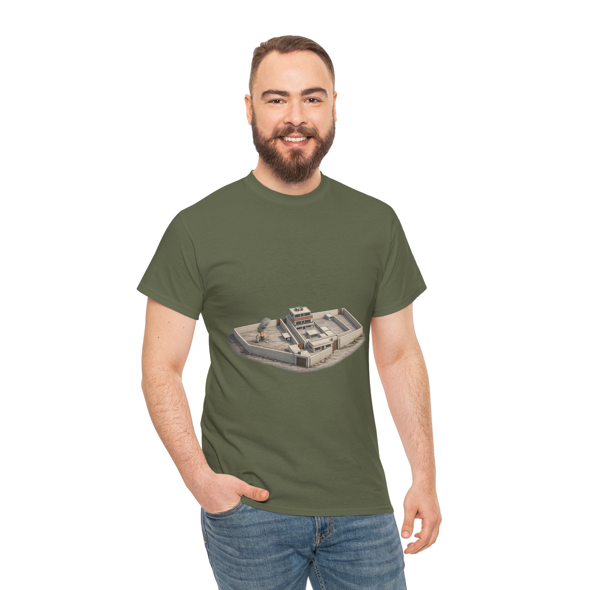 Abbottabad Compound Illustration - T-Shirt