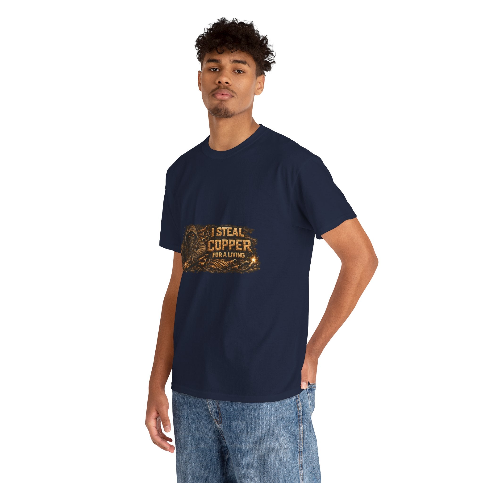 "I Steal Copper For A Living" - T-Shirt