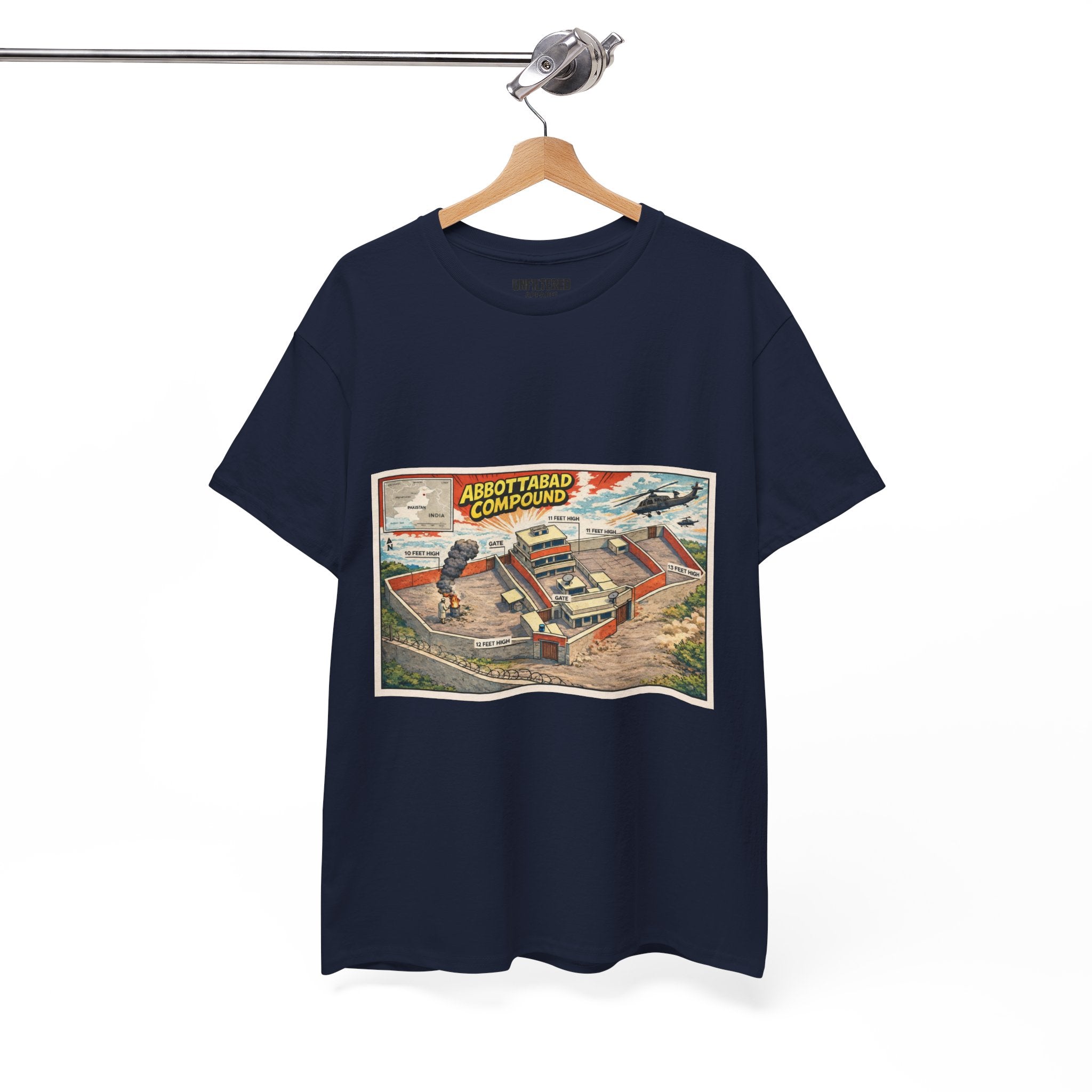 Abbottabad Compound Comic - T-Shirt