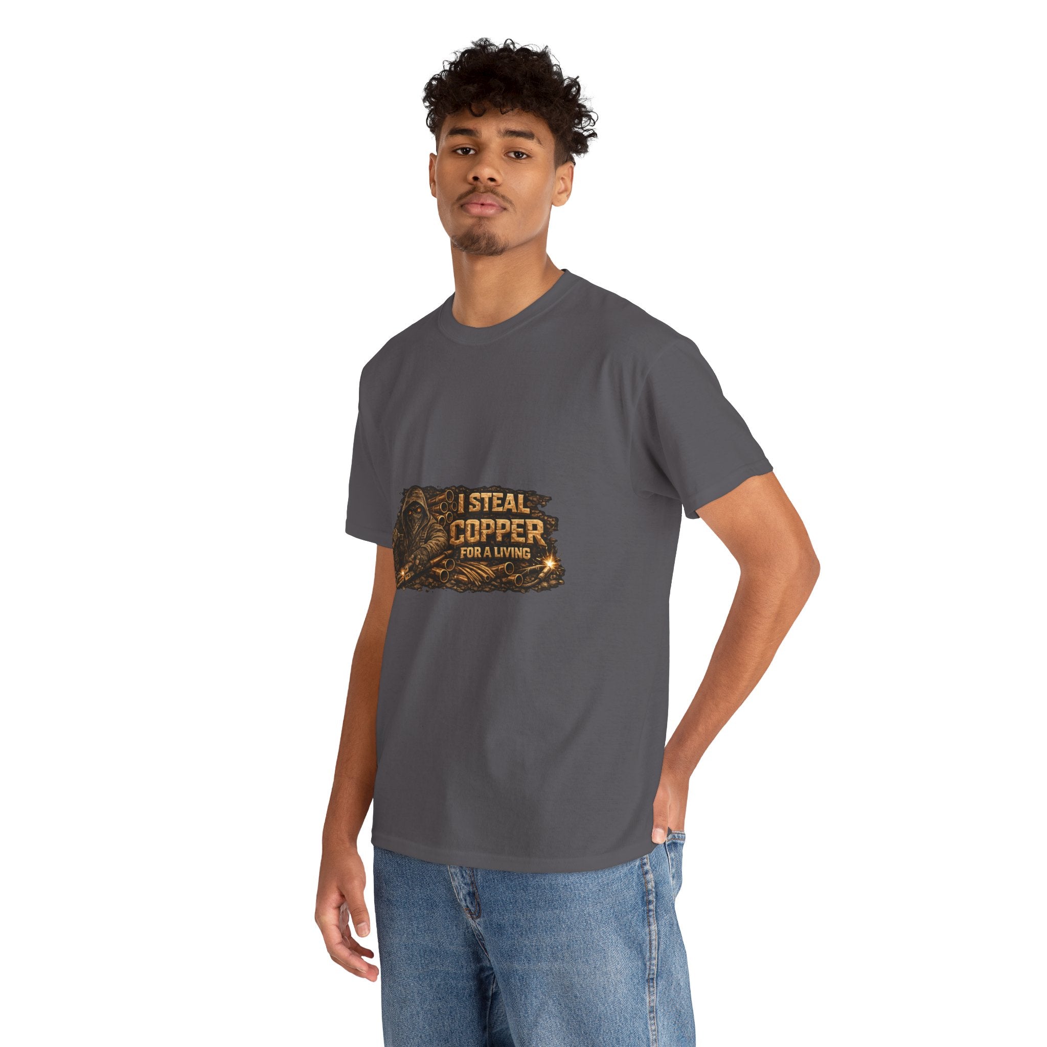 "I Steal Copper For A Living" - T-Shirt