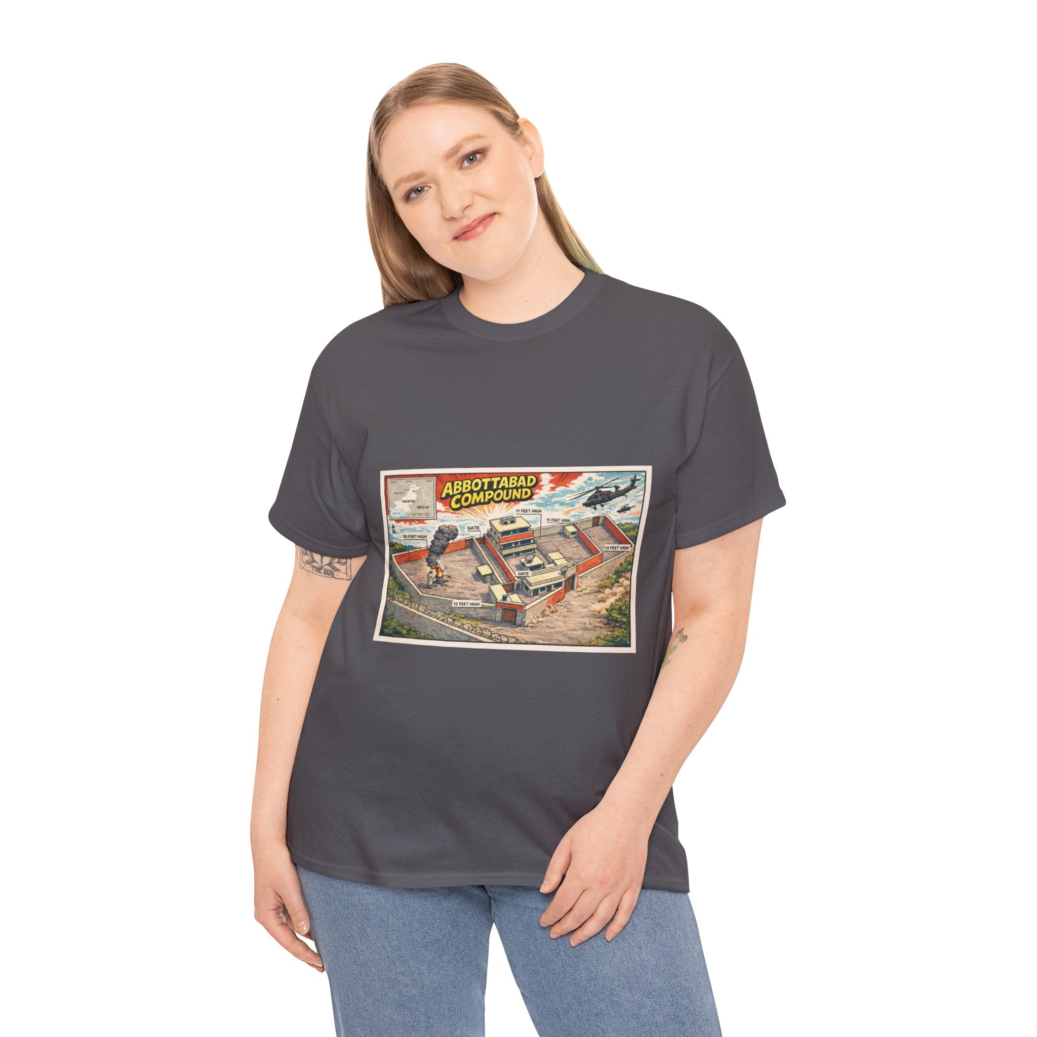 Abbottabad Compound Comic - T-Shirt