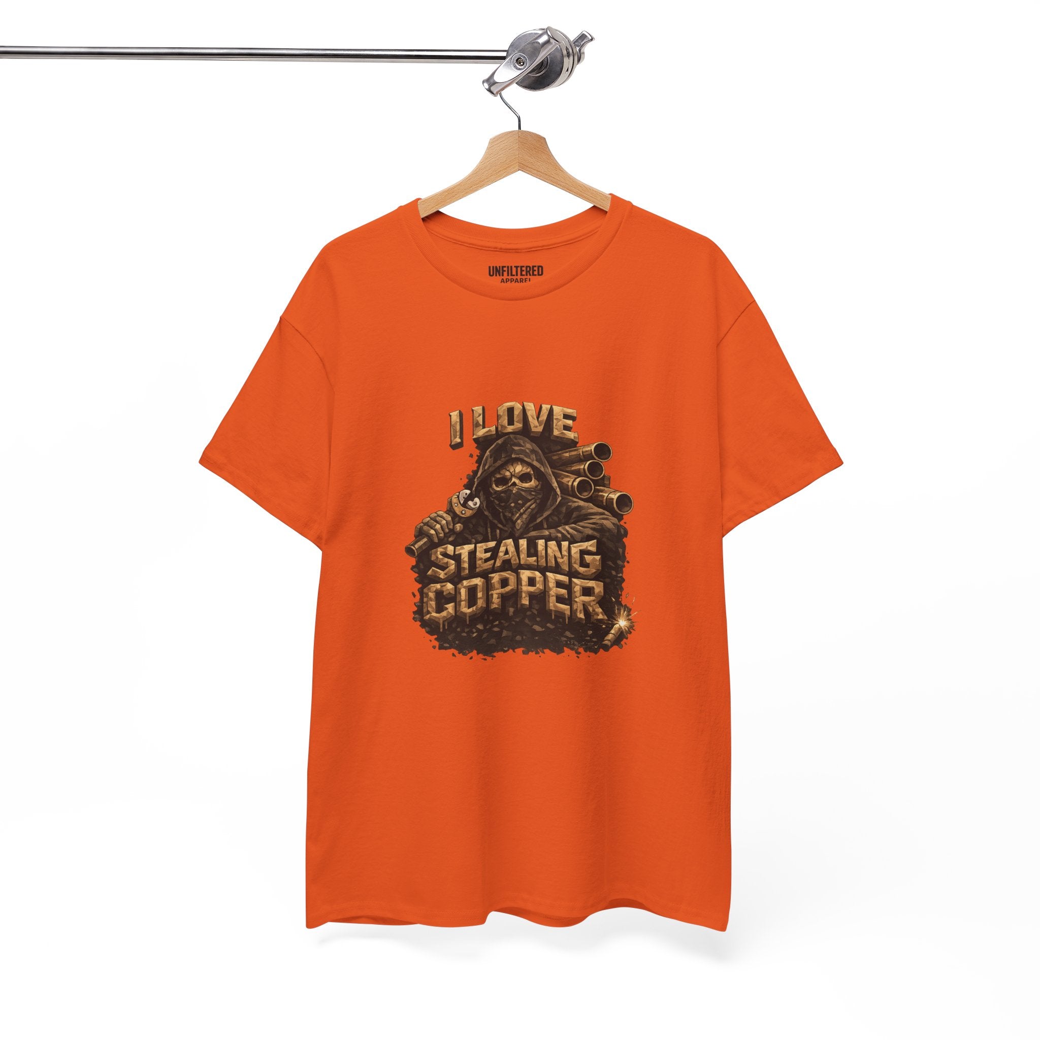 "I Love Stealing Copper" - T-Shirt