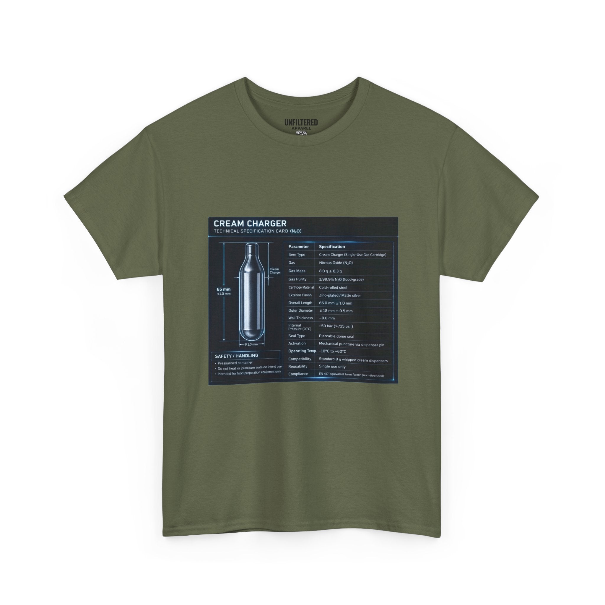 Creme Charger Blueprint - T-Shirt