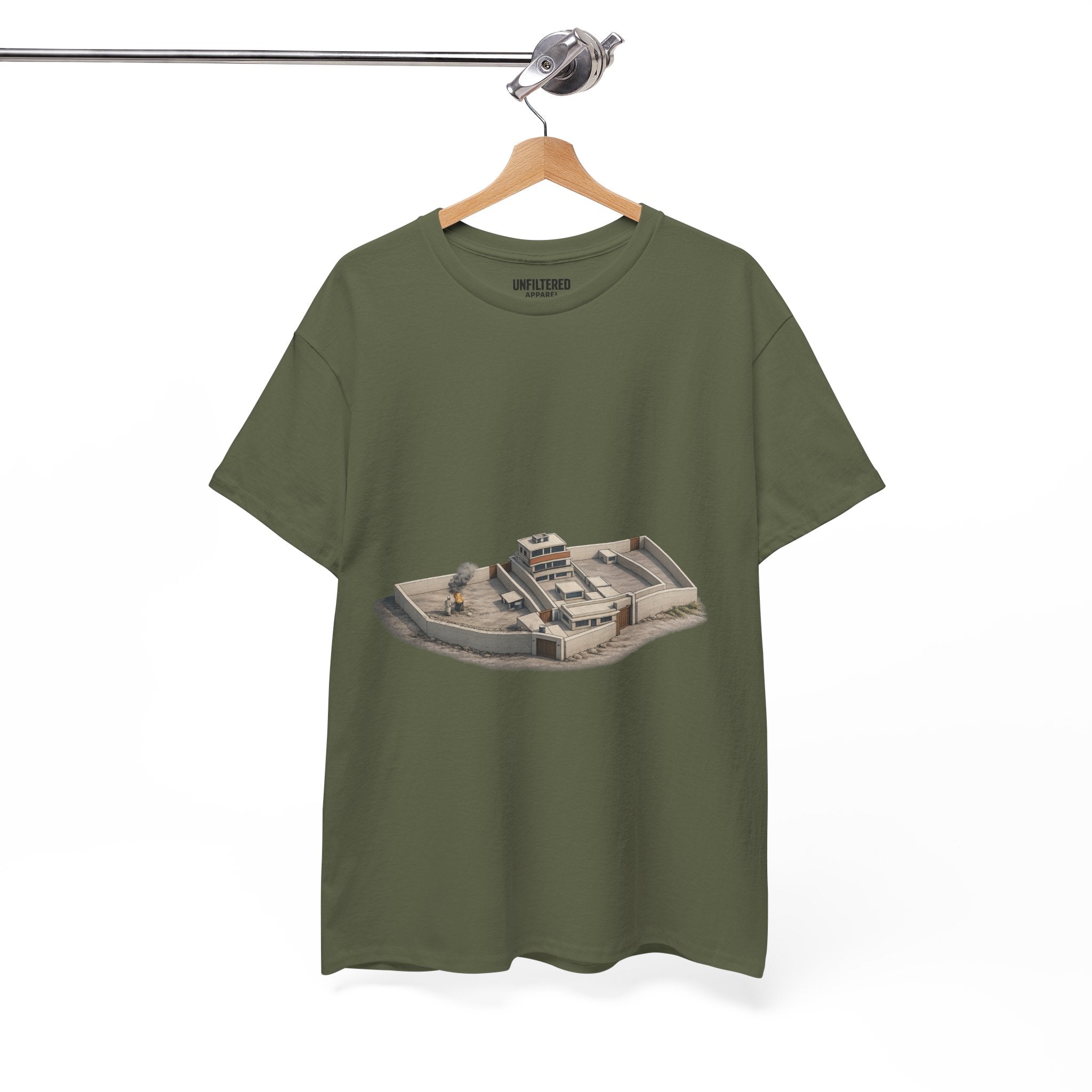 Abbottabad Compound Illustration - T-Shirt