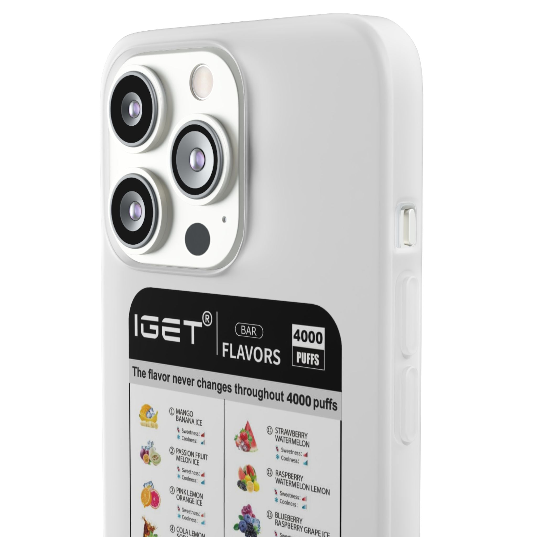 Vape Menu - Flexi Case