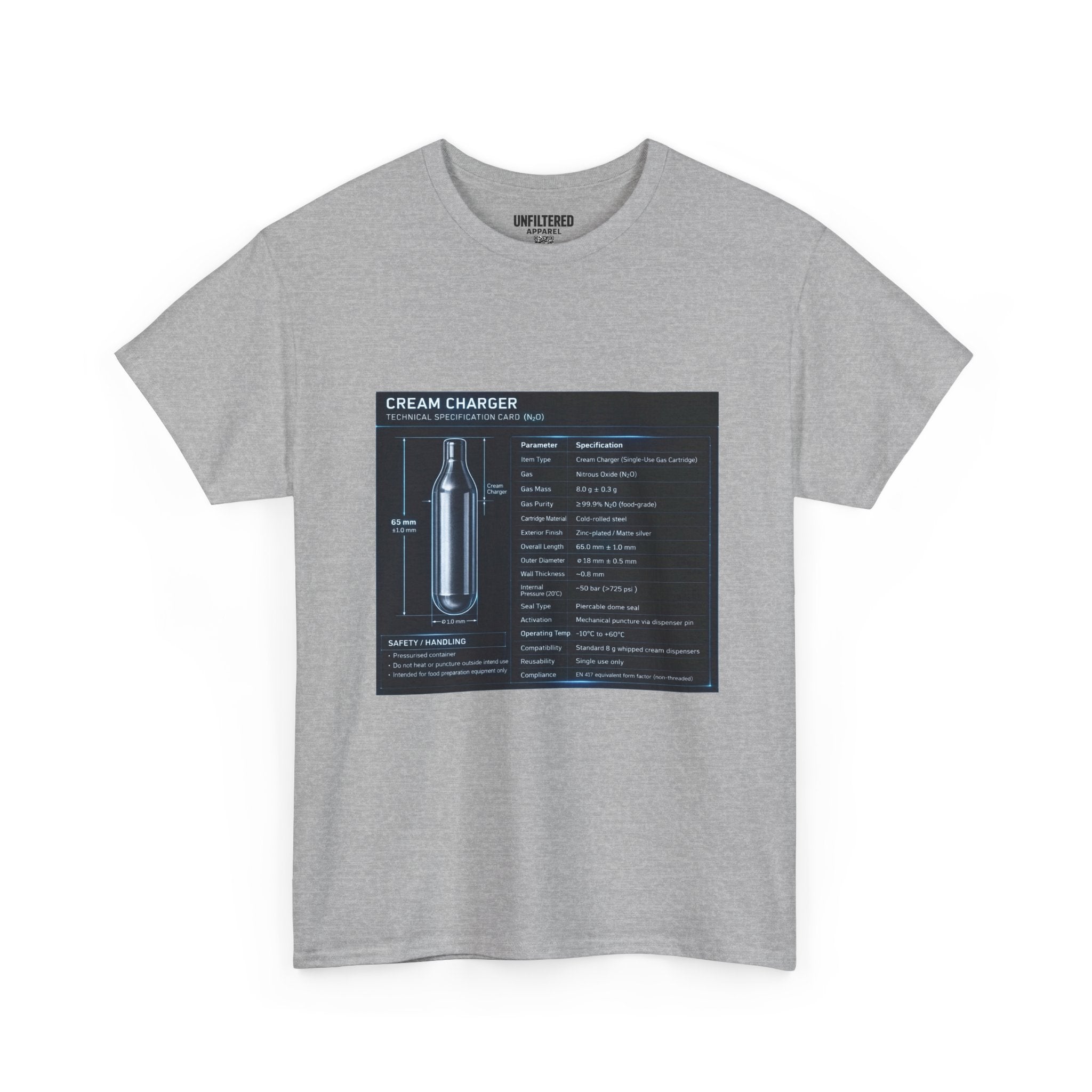 Creme Charger Blueprint - T-Shirt