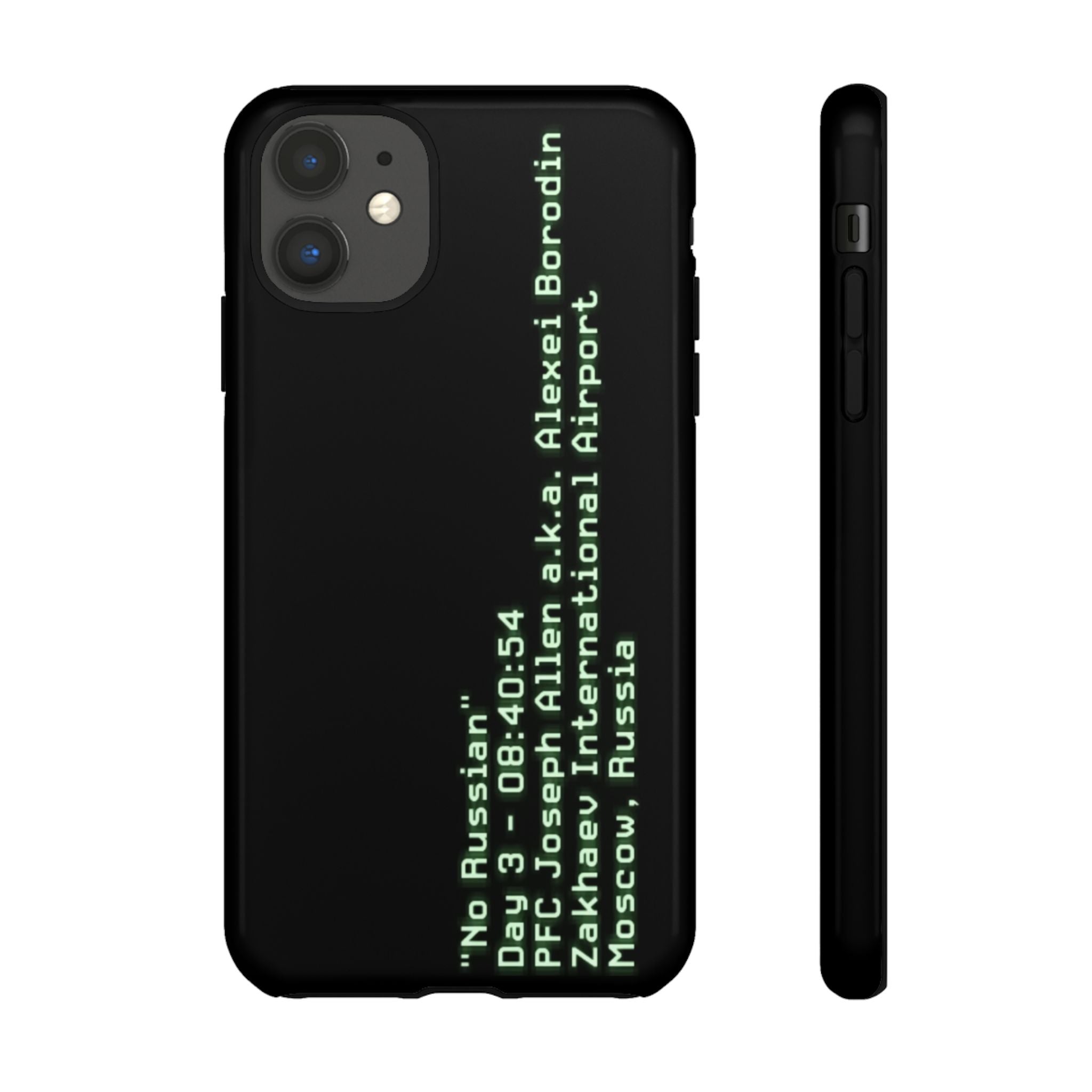 'No Russian' - Tough Case