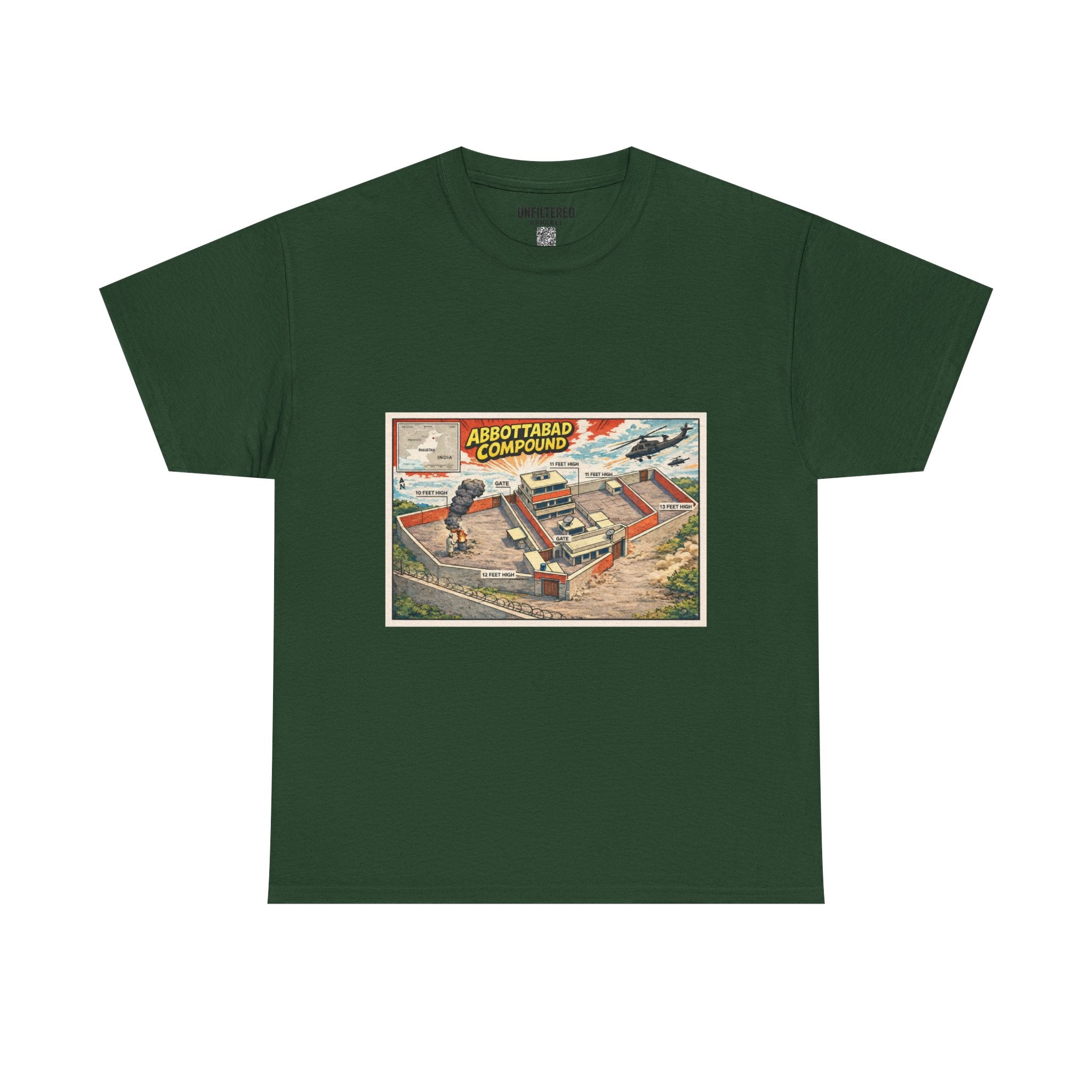 Abbottabad Compound Comic - T-Shirt