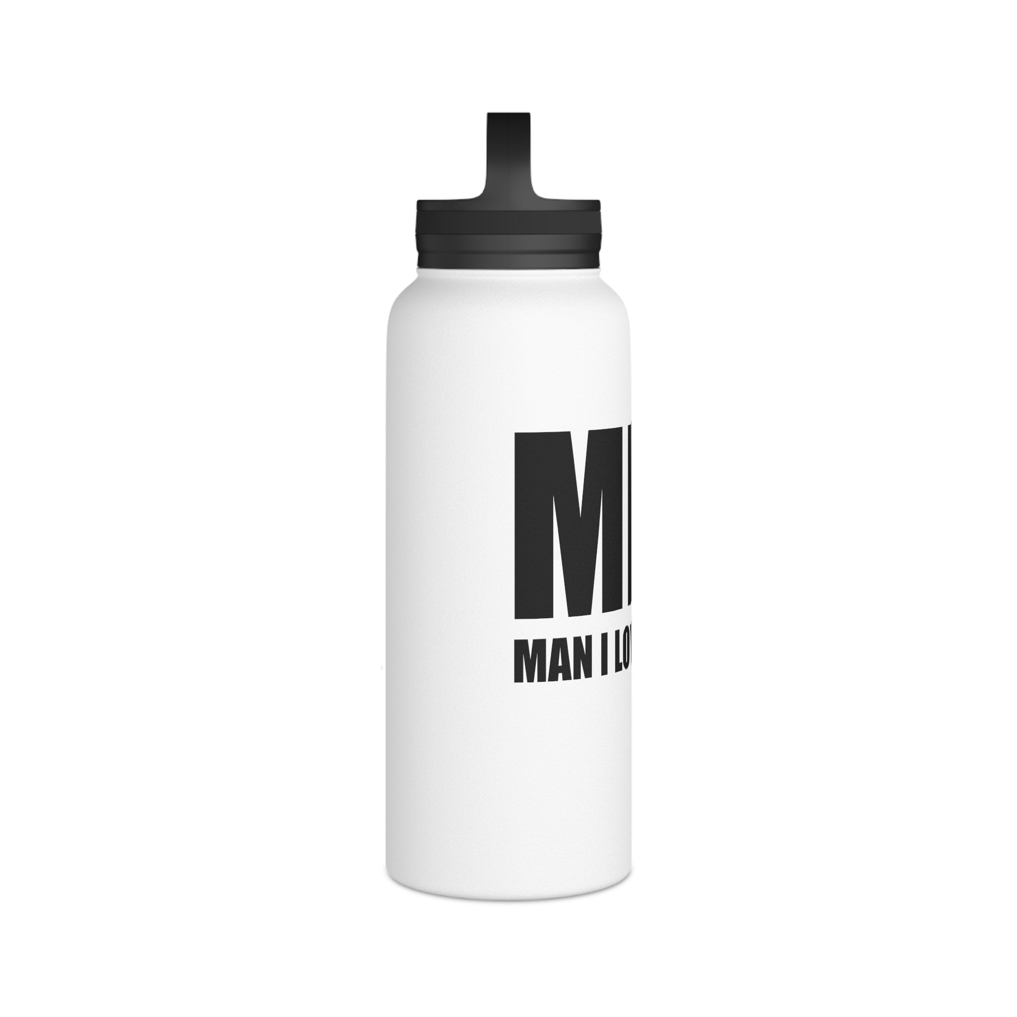 'Man I Love Fishing' Stainless Steel Bottle