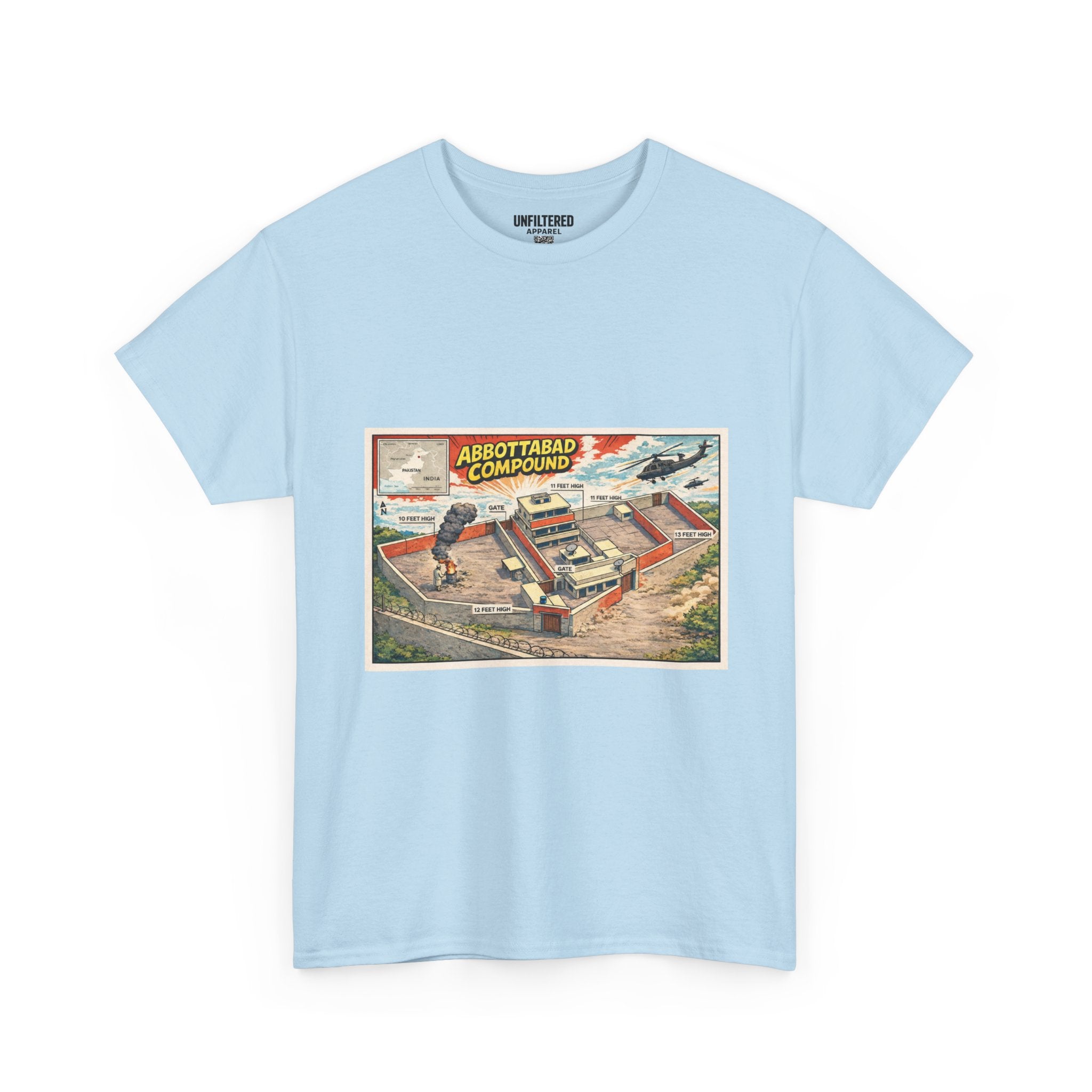 Abbottabad Compound Comic - T-Shirt