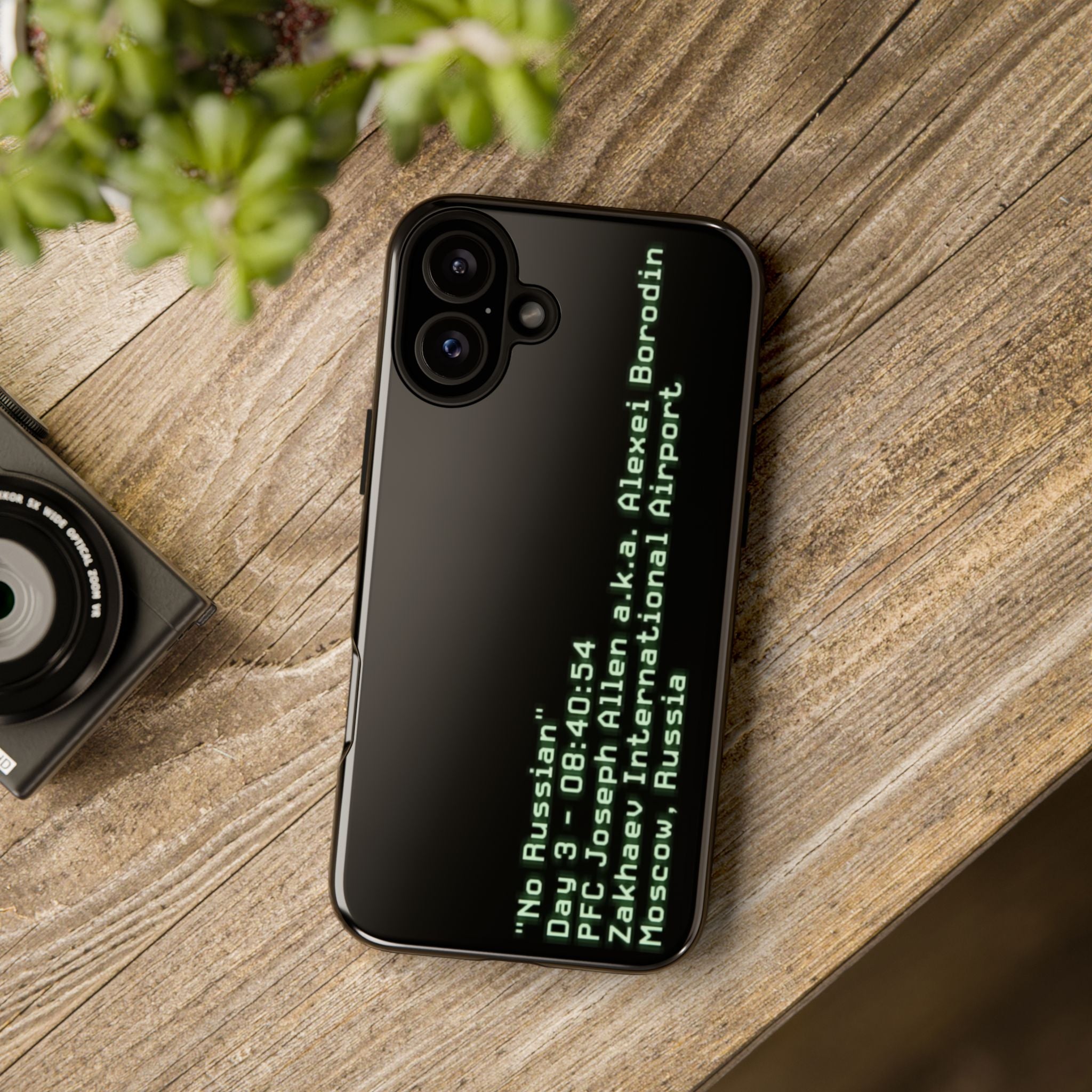 'No Russian' - Tough Case