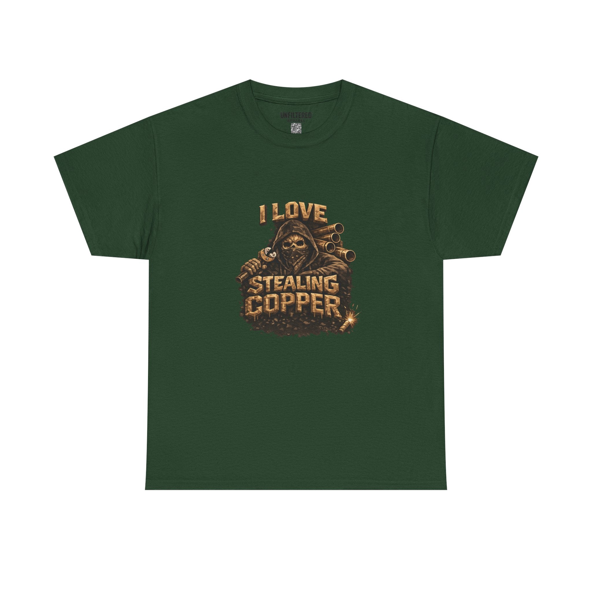 "I Love Stealing Copper" - T-Shirt