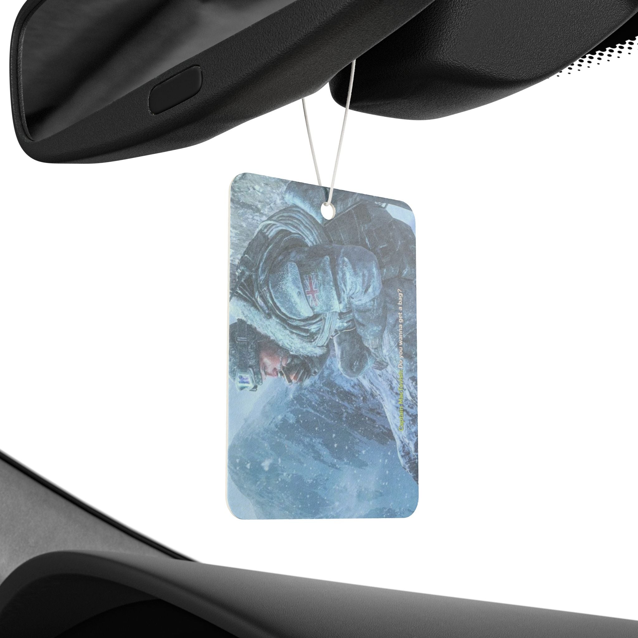 'MacTavish, Cliffhanger' -  Car Air Freshener