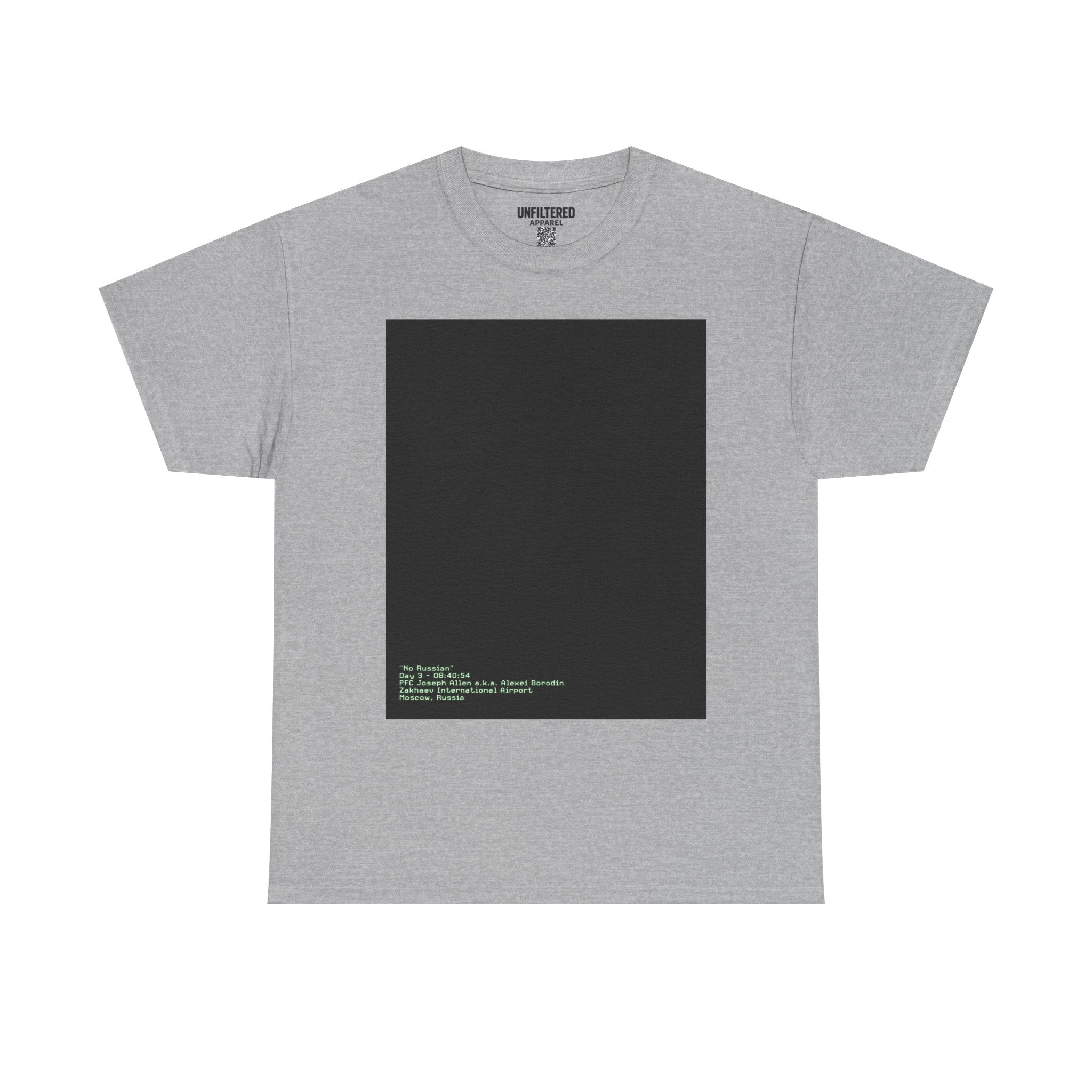 "No Russian" - T-Shirt