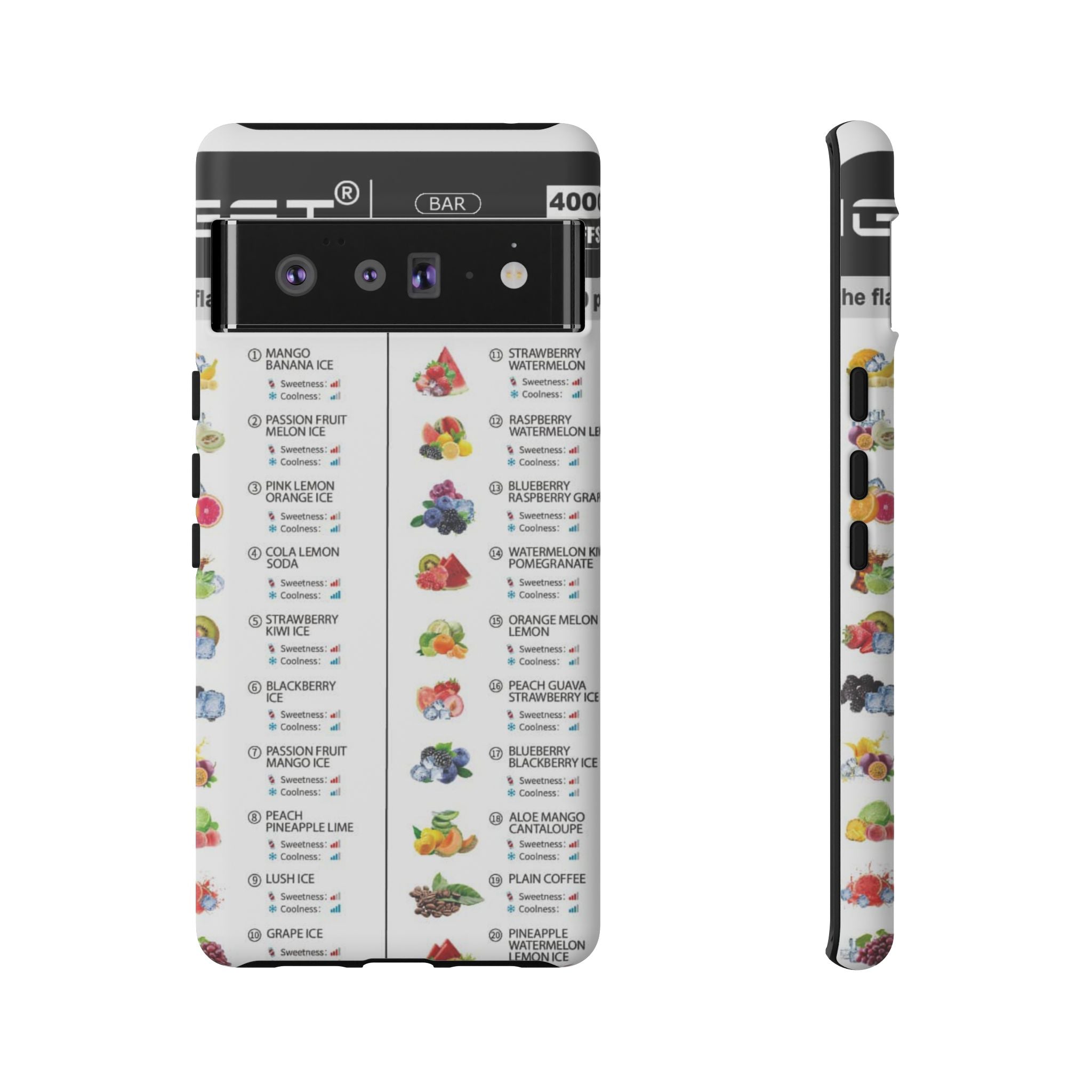 Vape Menu - Tough Case