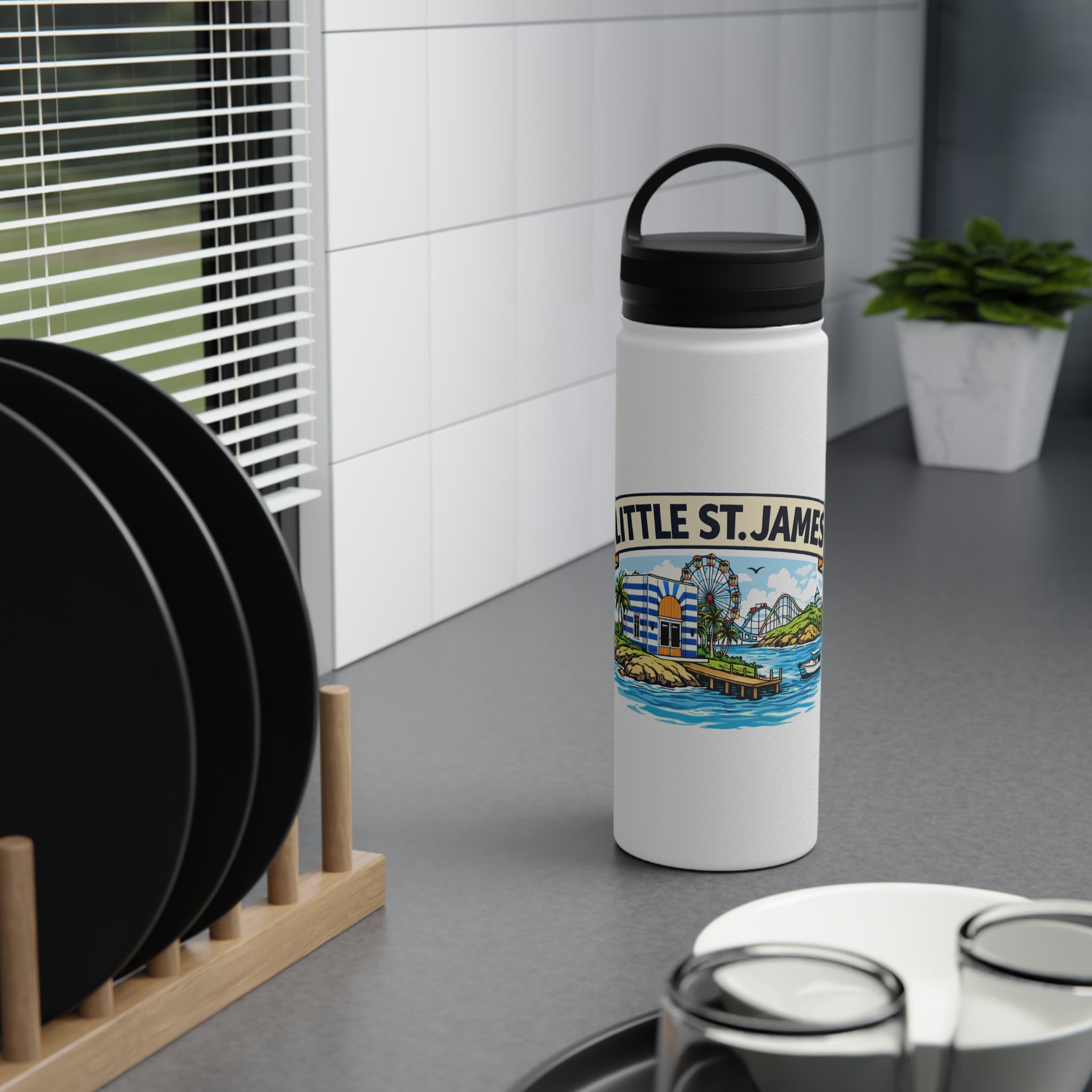 Little St. Theme Park Stainless Steel Bottle