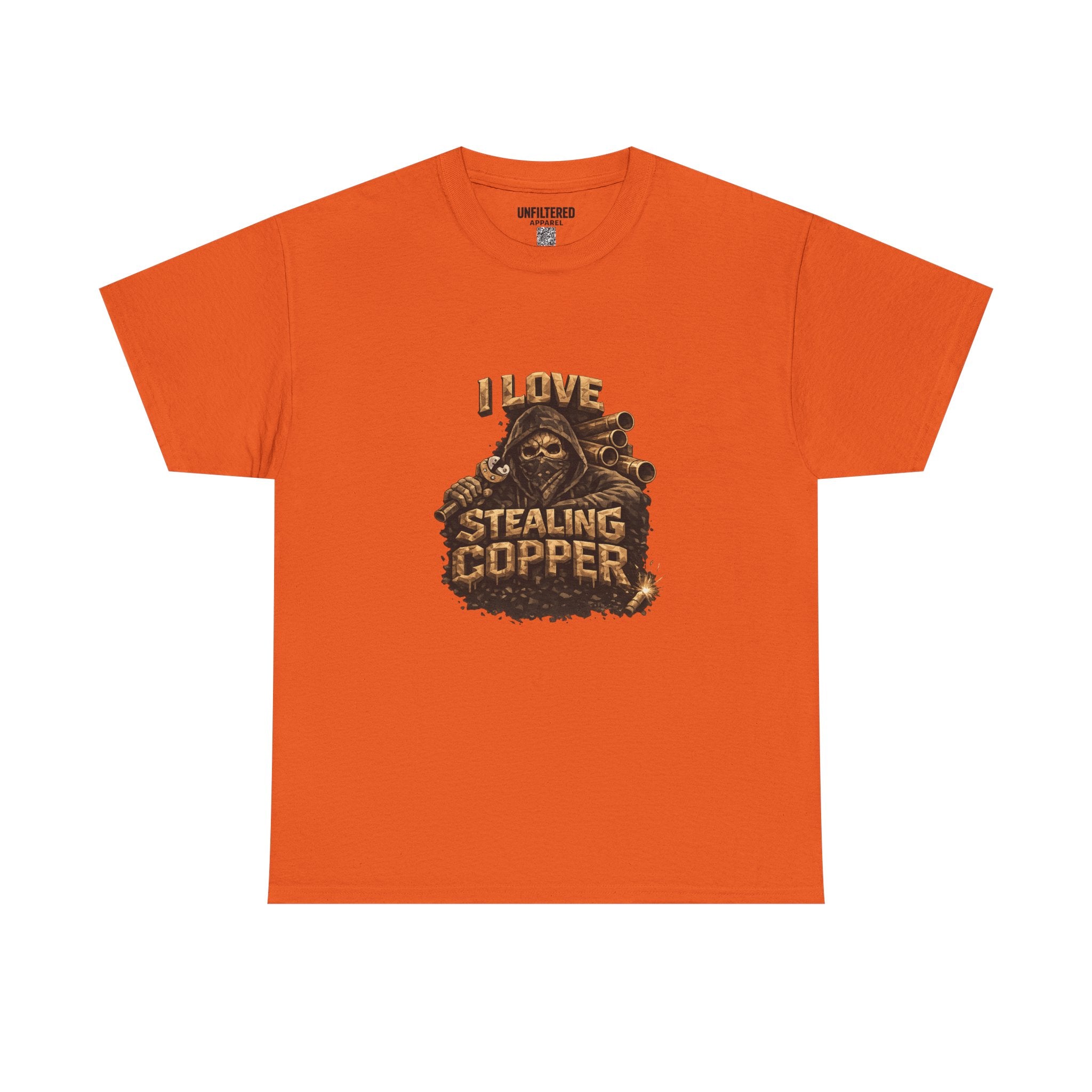 "I Love Stealing Copper" - T-Shirt