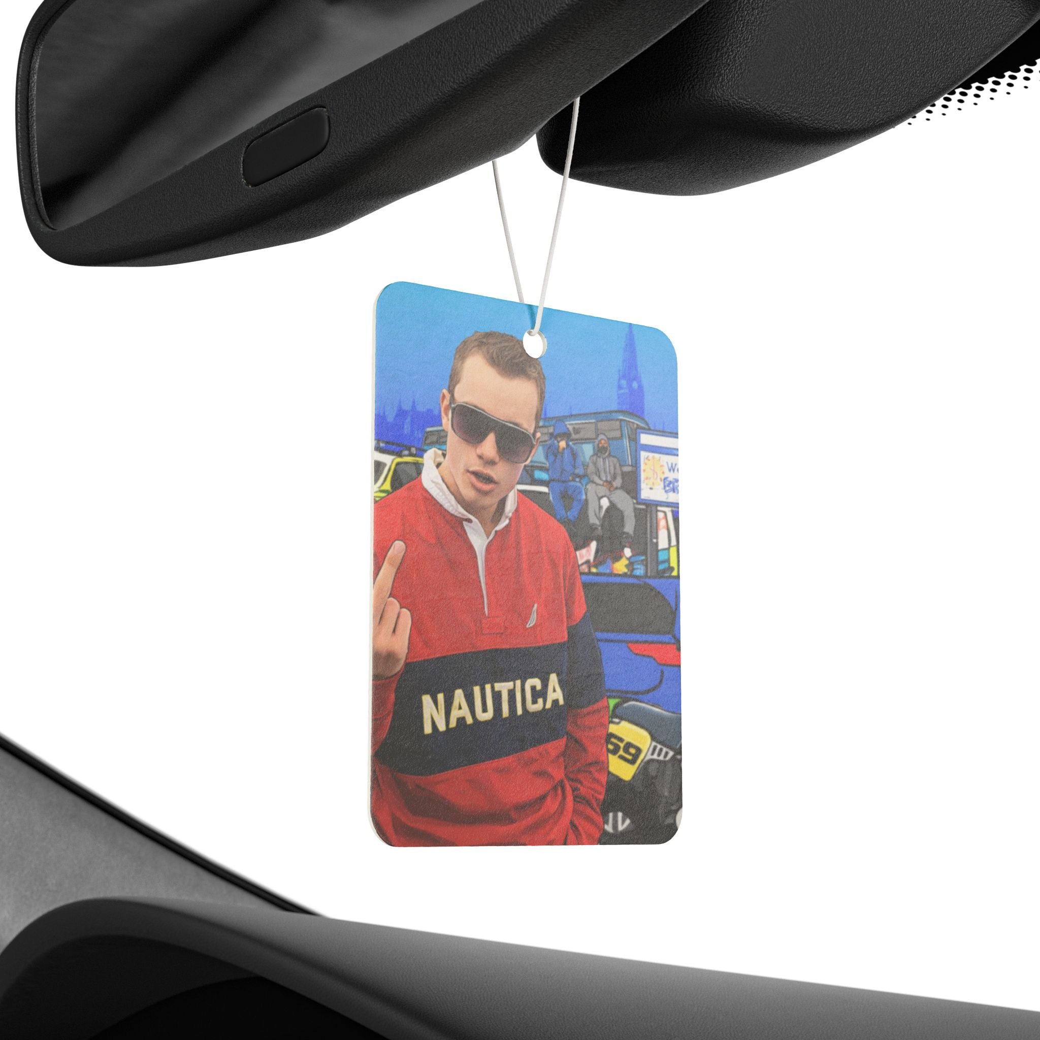 'Bradford Bully' -  Car Air Freshener