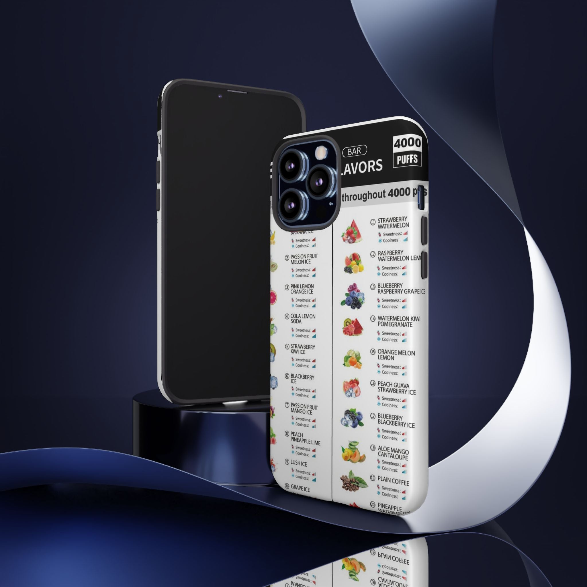 Vape Menu - Tough Case