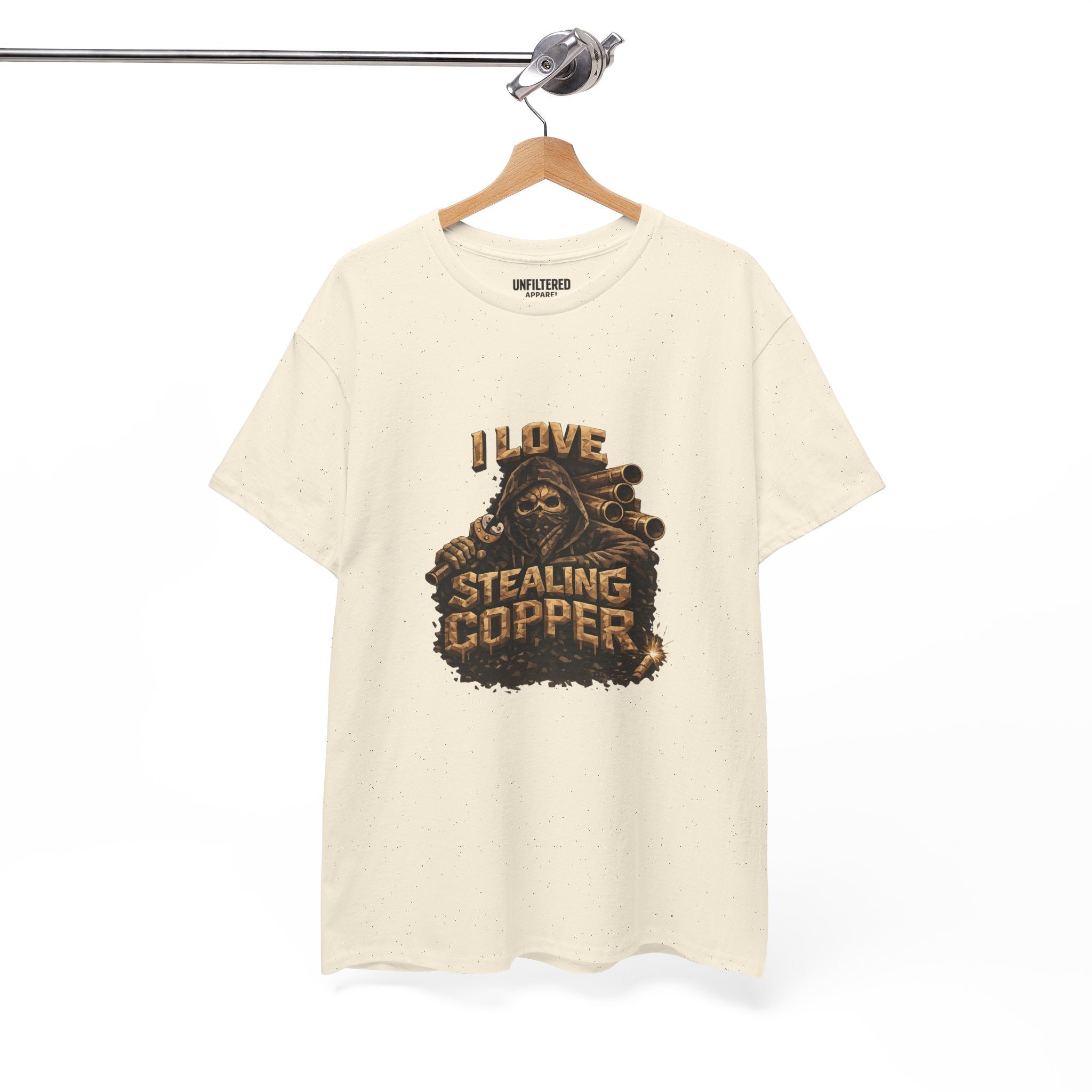 "I Love Stealing Copper" - T-Shirt