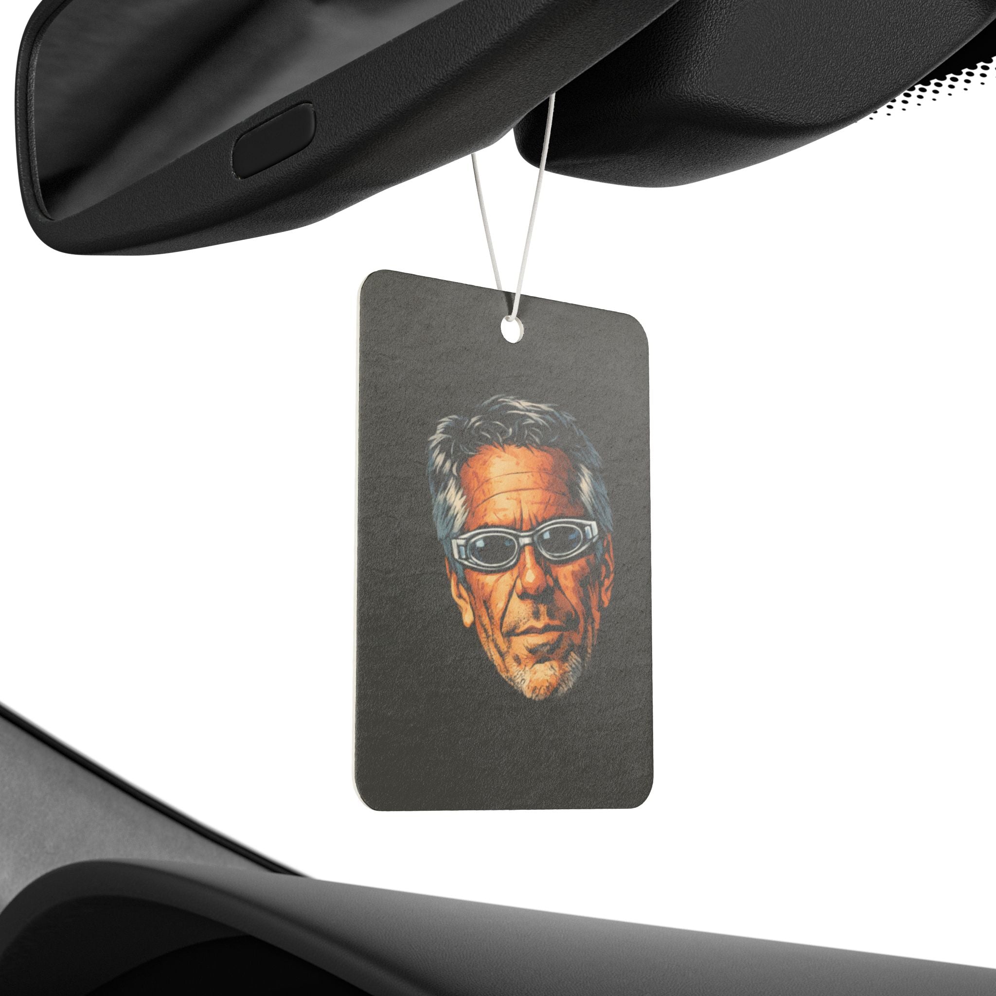 Retro Old Guy - Car Air Freshener