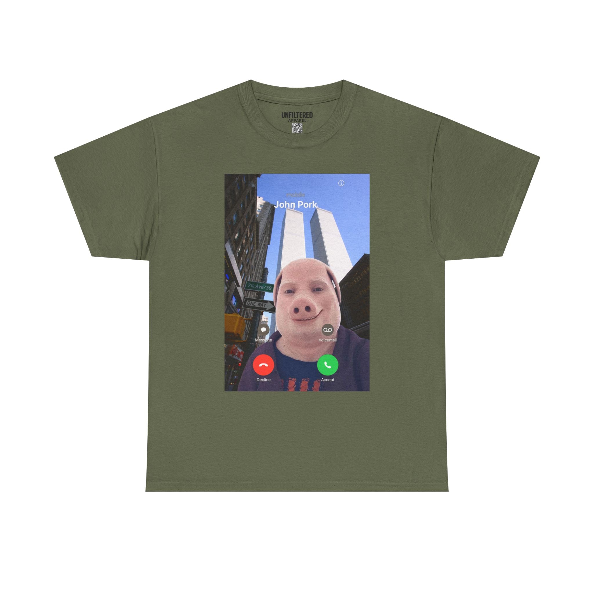 John Pork in New York - T-Shirt