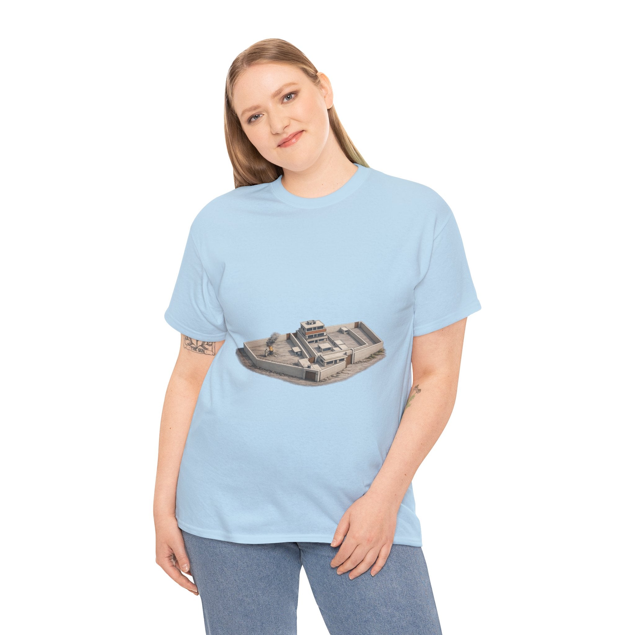Abbottabad Compound Illustration - T-Shirt
