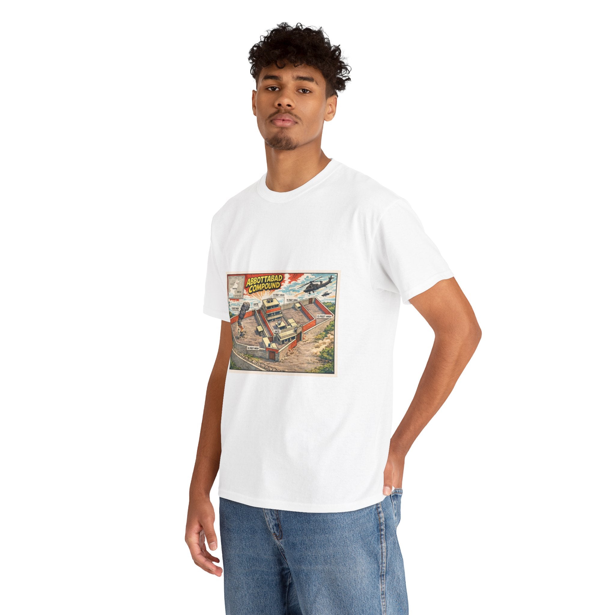 Abbottabad Compound Comic - T-Shirt