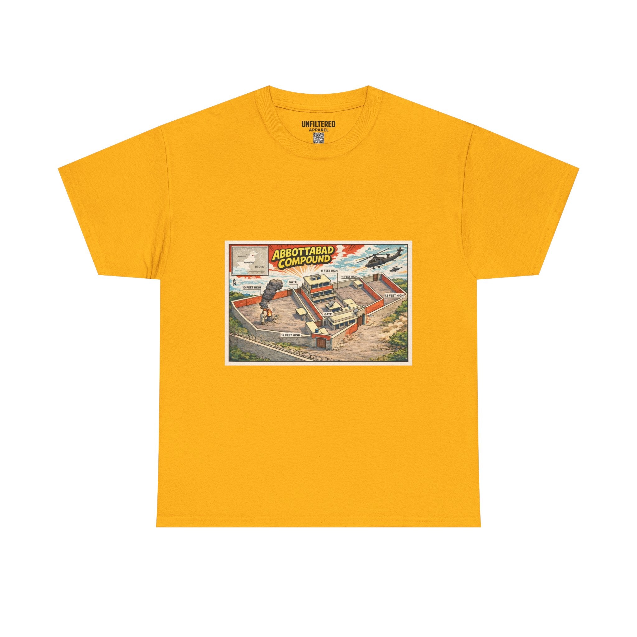 Abbottabad Compound Comic - T-Shirt