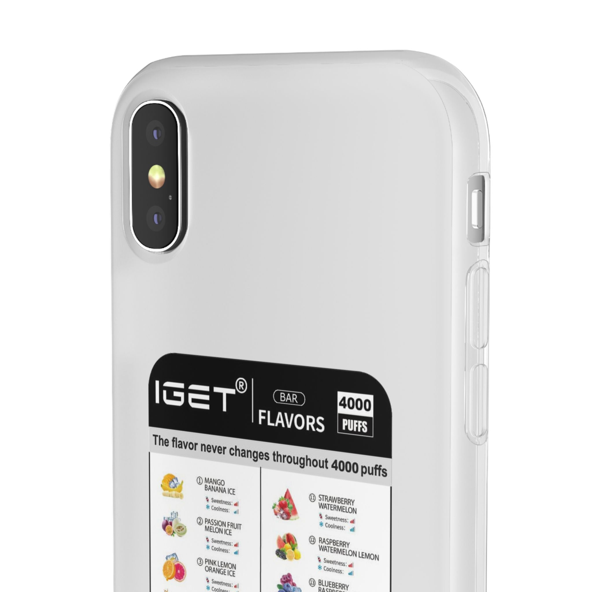 Vape Menu - Flexi Case