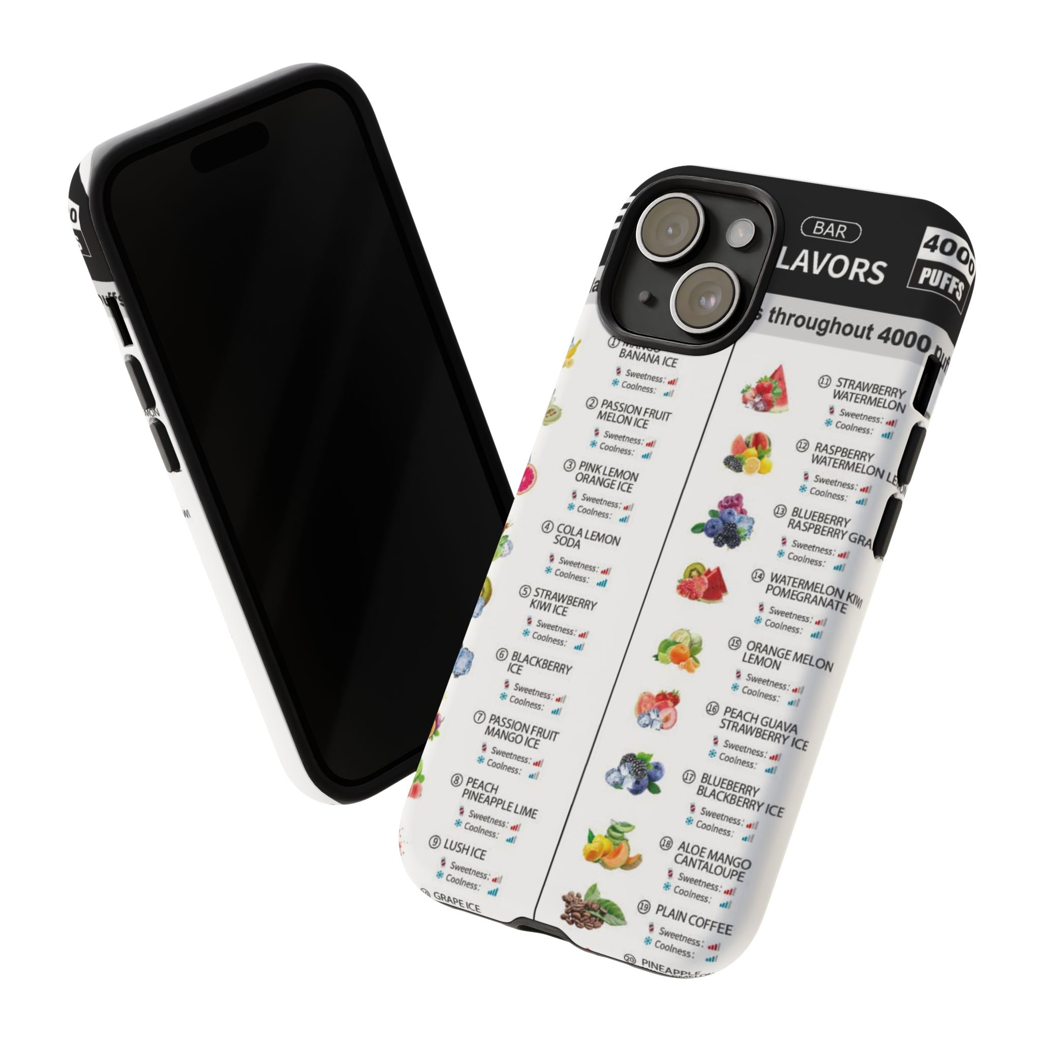 Vape Menu - Tough Case