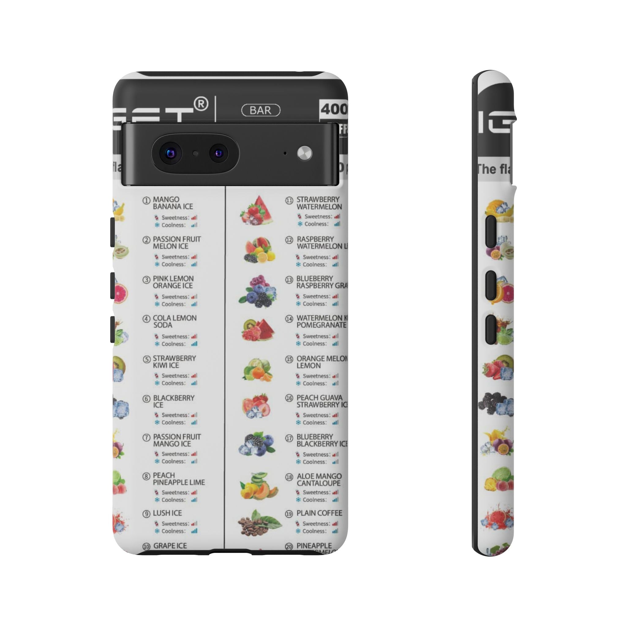 Vape Menu - Tough Case