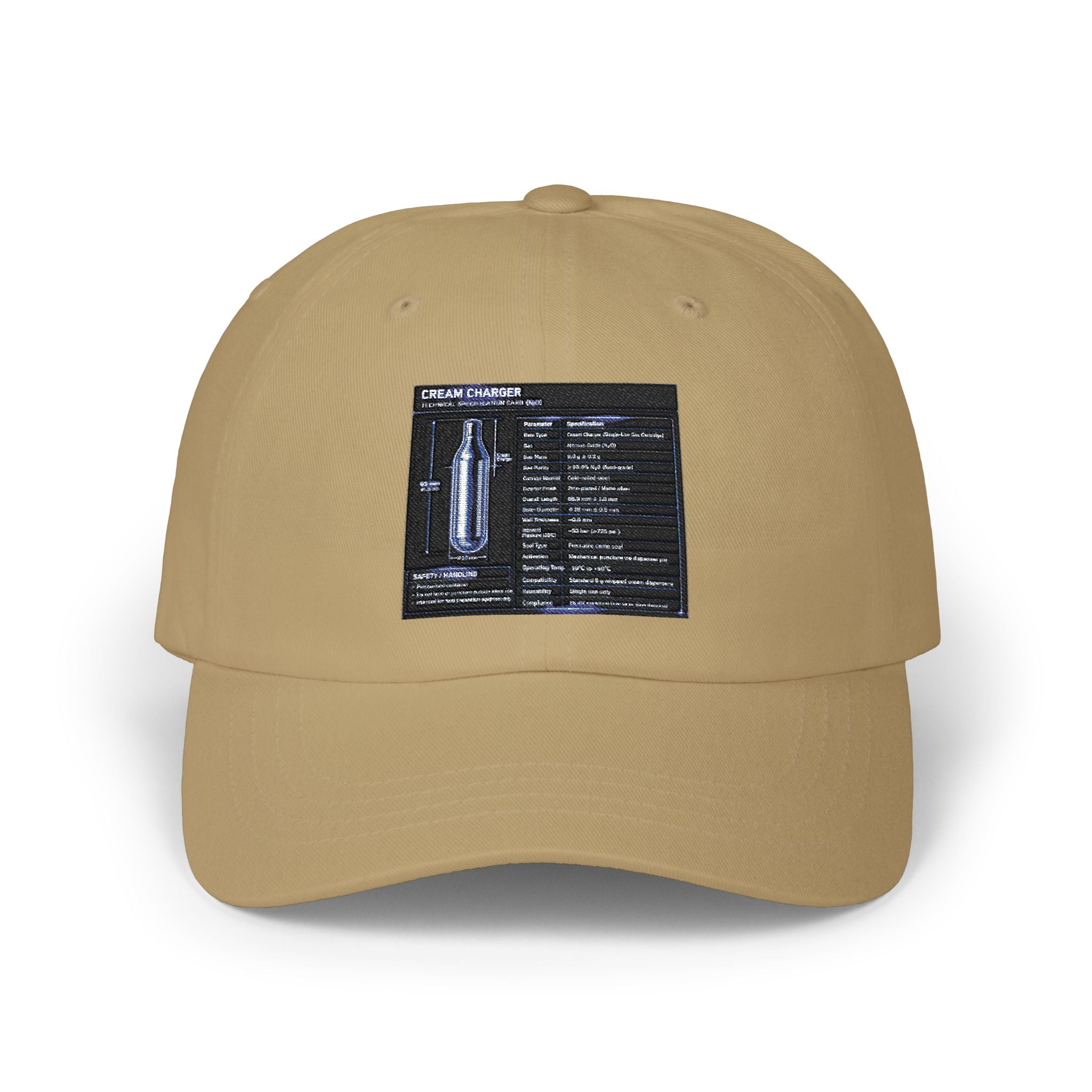 Cream Charger Blueprint - Hat