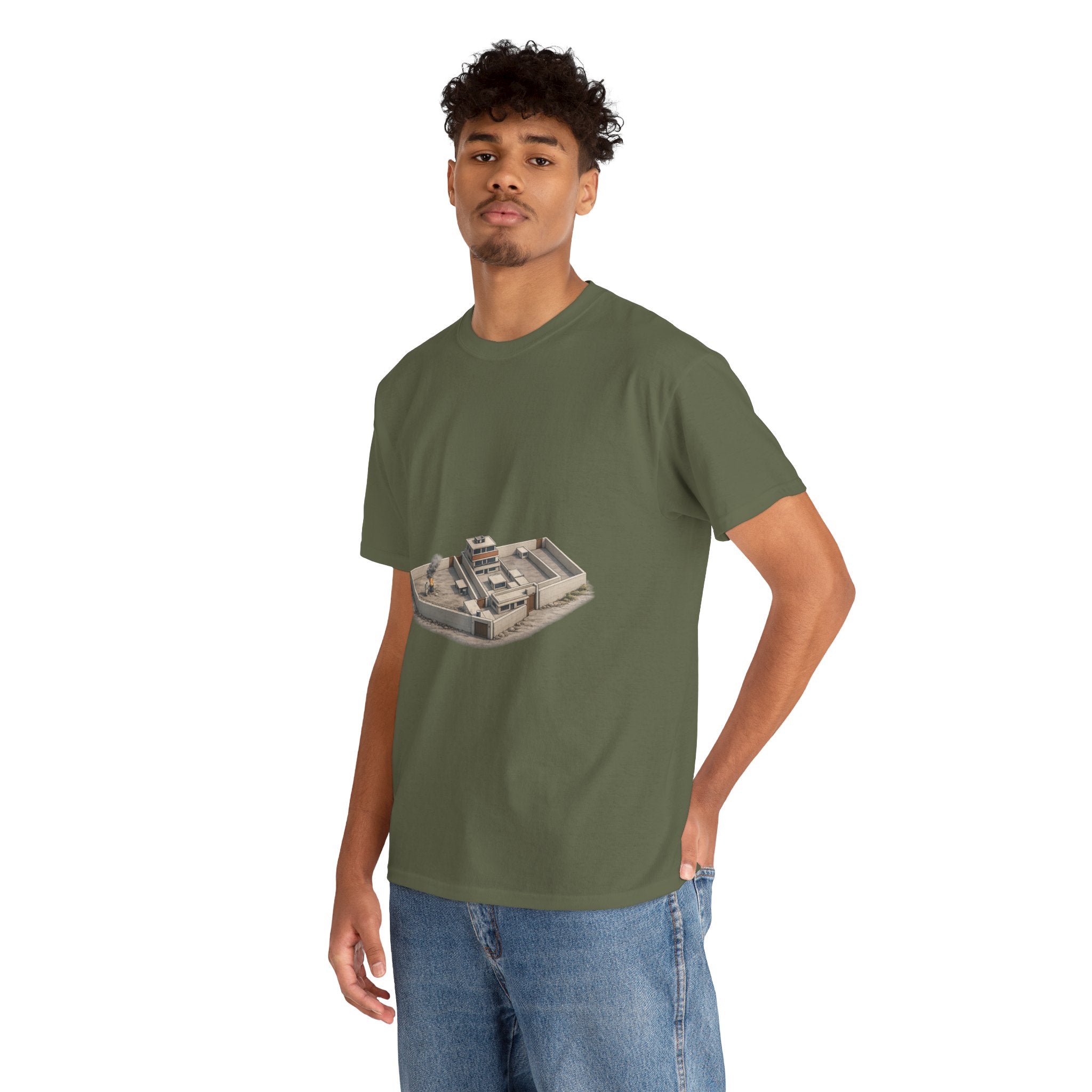 Abbottabad Compound Illustration - T-Shirt