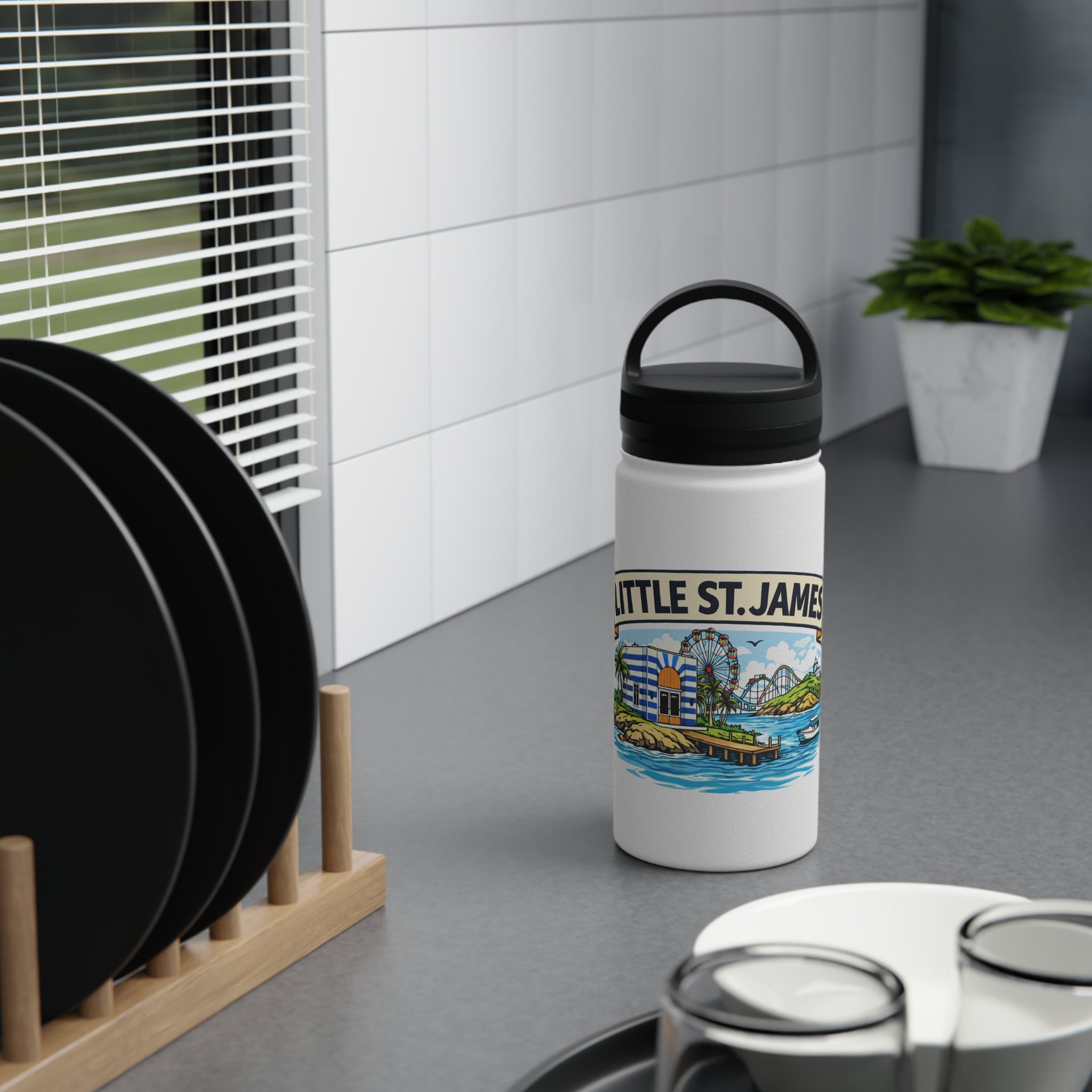 Little St. Theme Park Stainless Steel Bottle