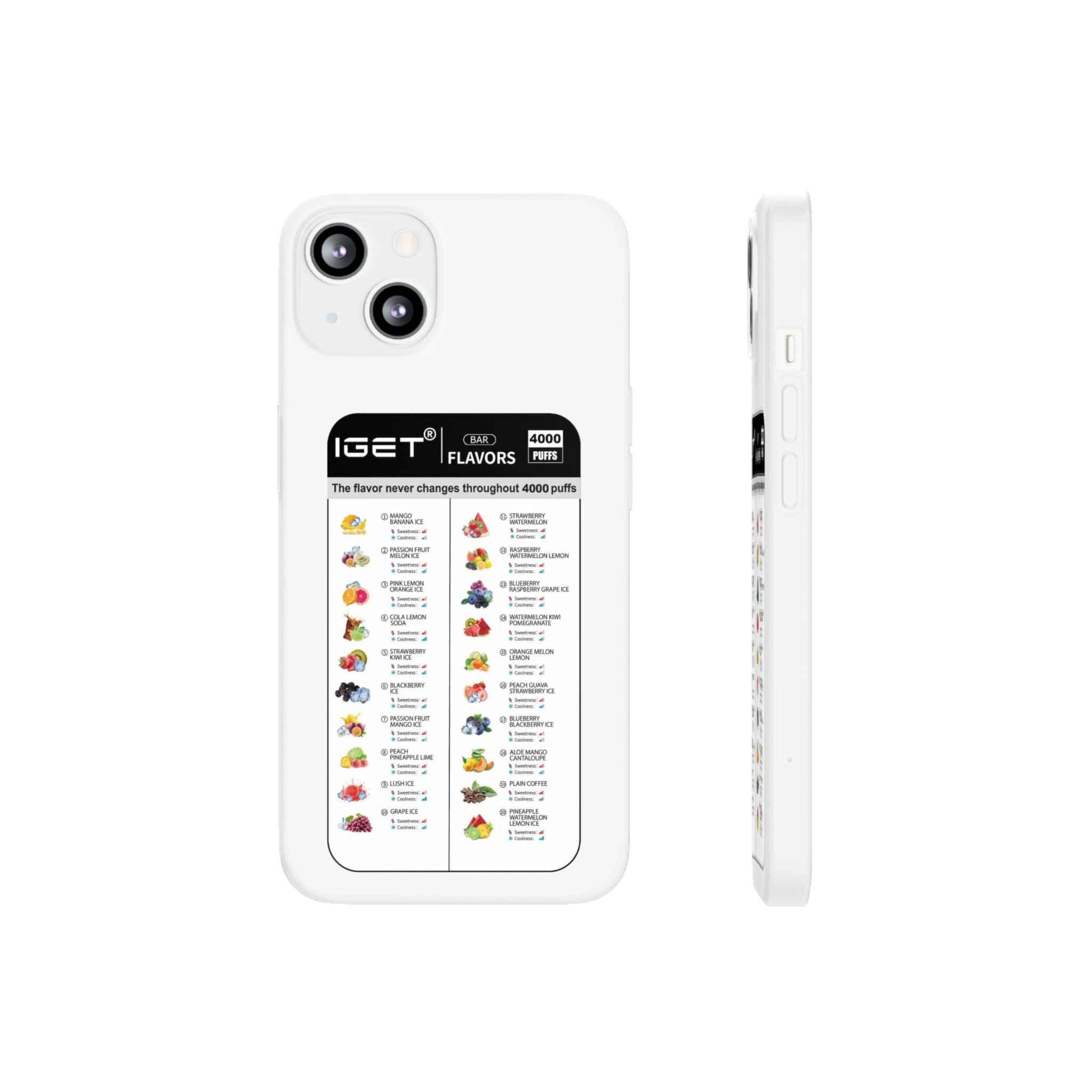 Vape Menu - Flexi Case